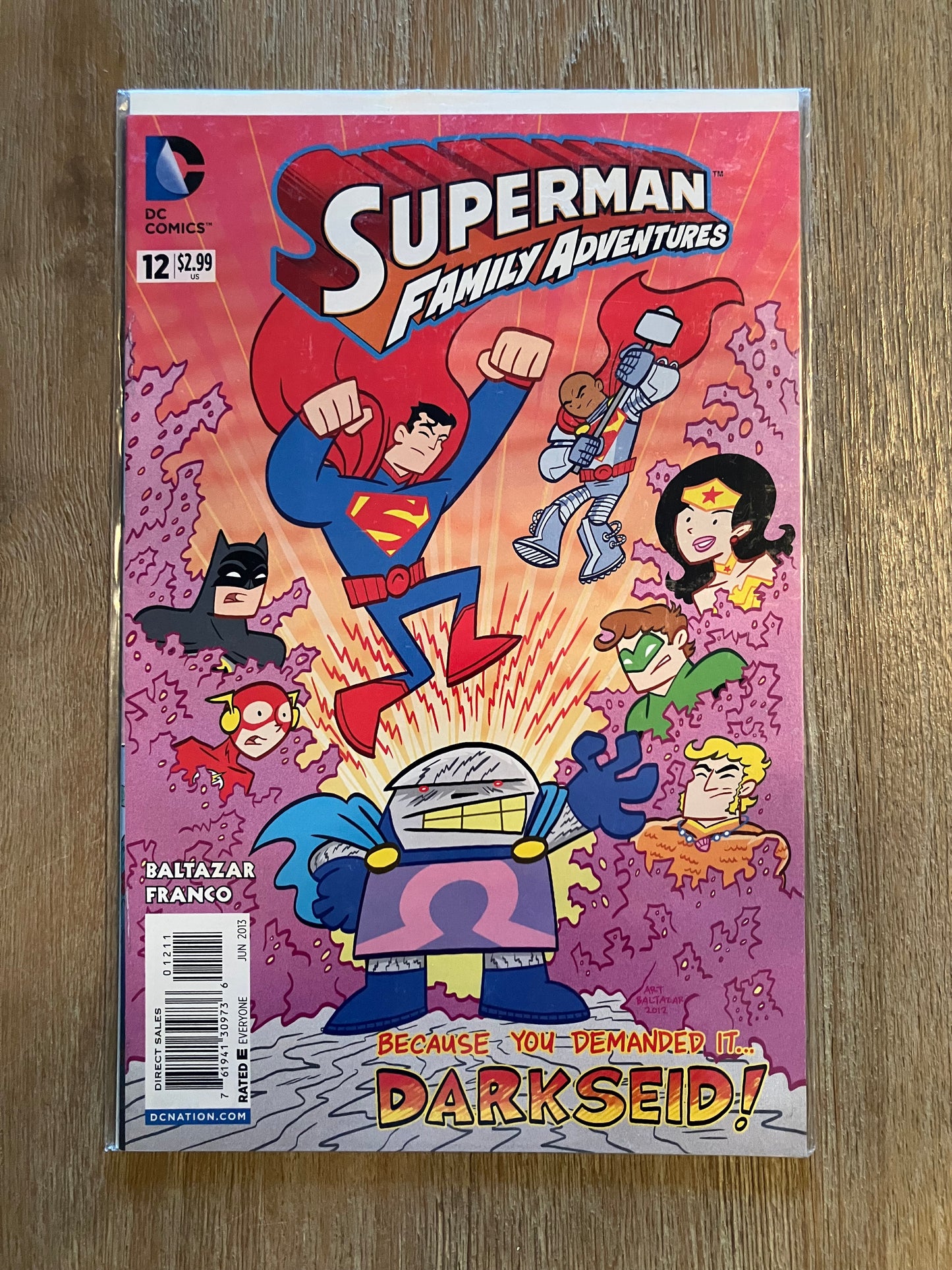 SUPERMAN FAMILY ADVENTURES #12 (Volume 1, 2012 - 2013) $1 Comic Book