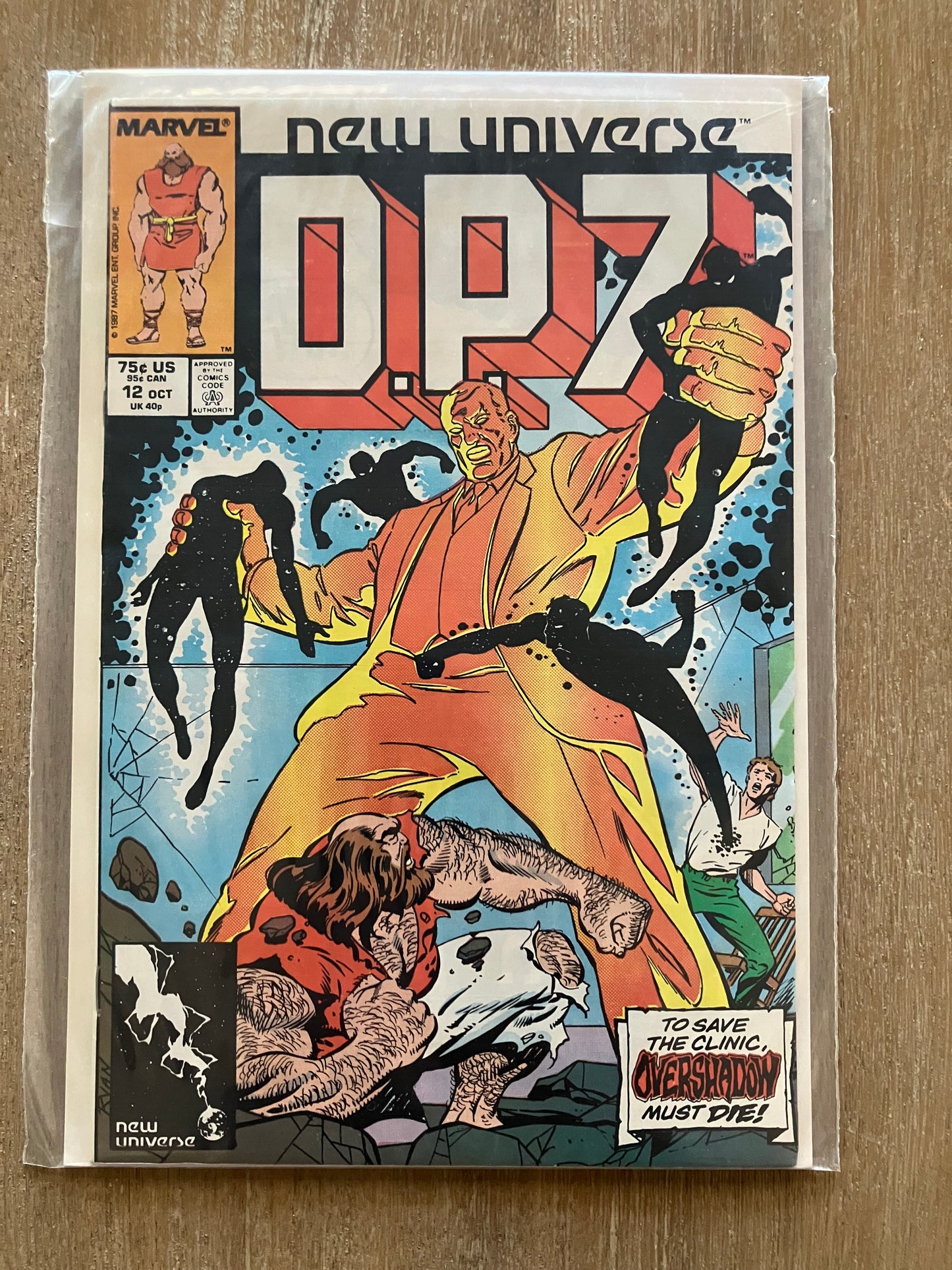 D.P.7 #12 (Volume 1, 1986 - 1989) $1 Comic Book