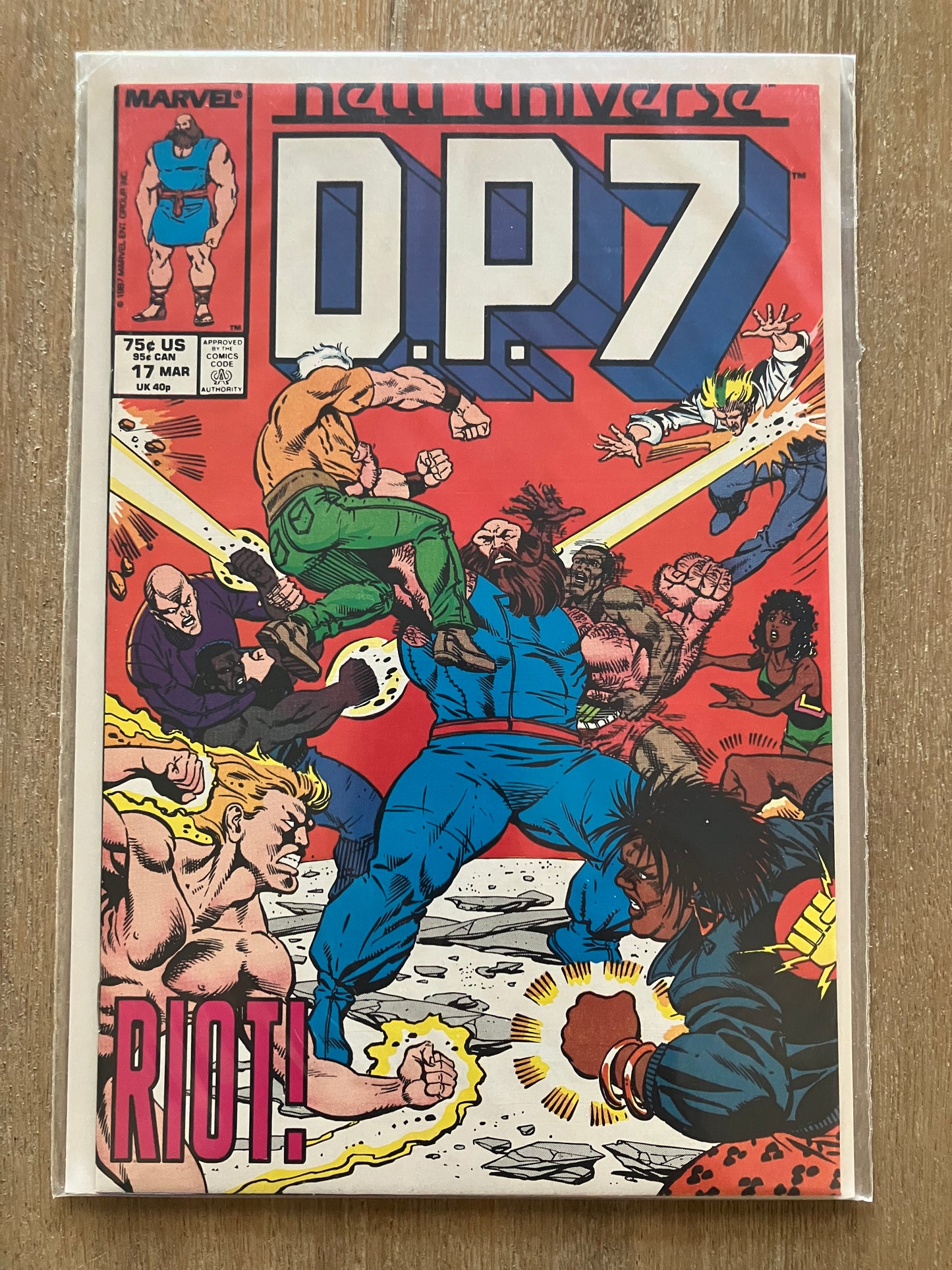 D.P.7 #17 (Volume 1, 1986 - 1989) $1 Comic Book