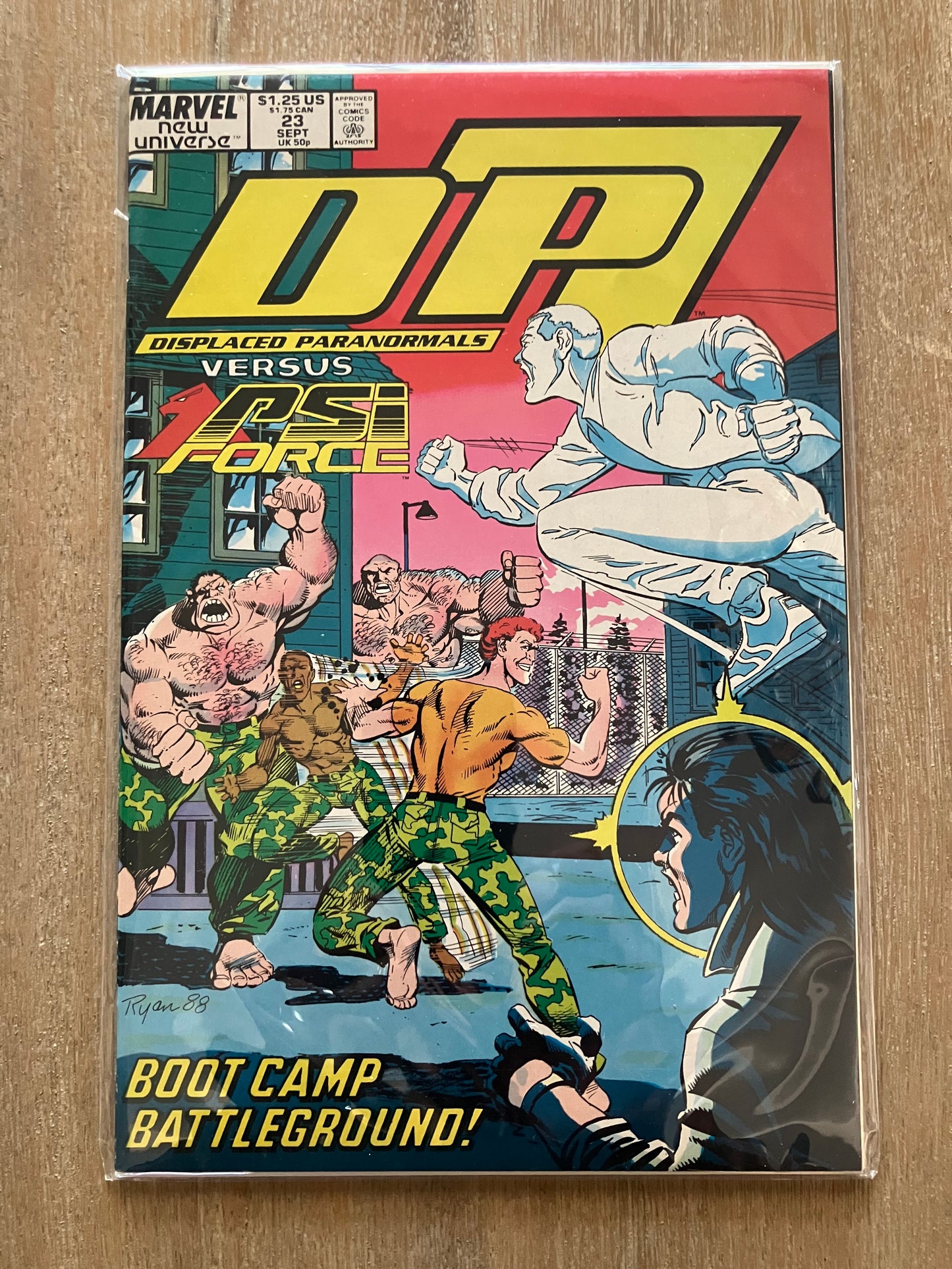 D.P.7 #23 (Volume 1, 1986 - 1989) $1 Comic Book