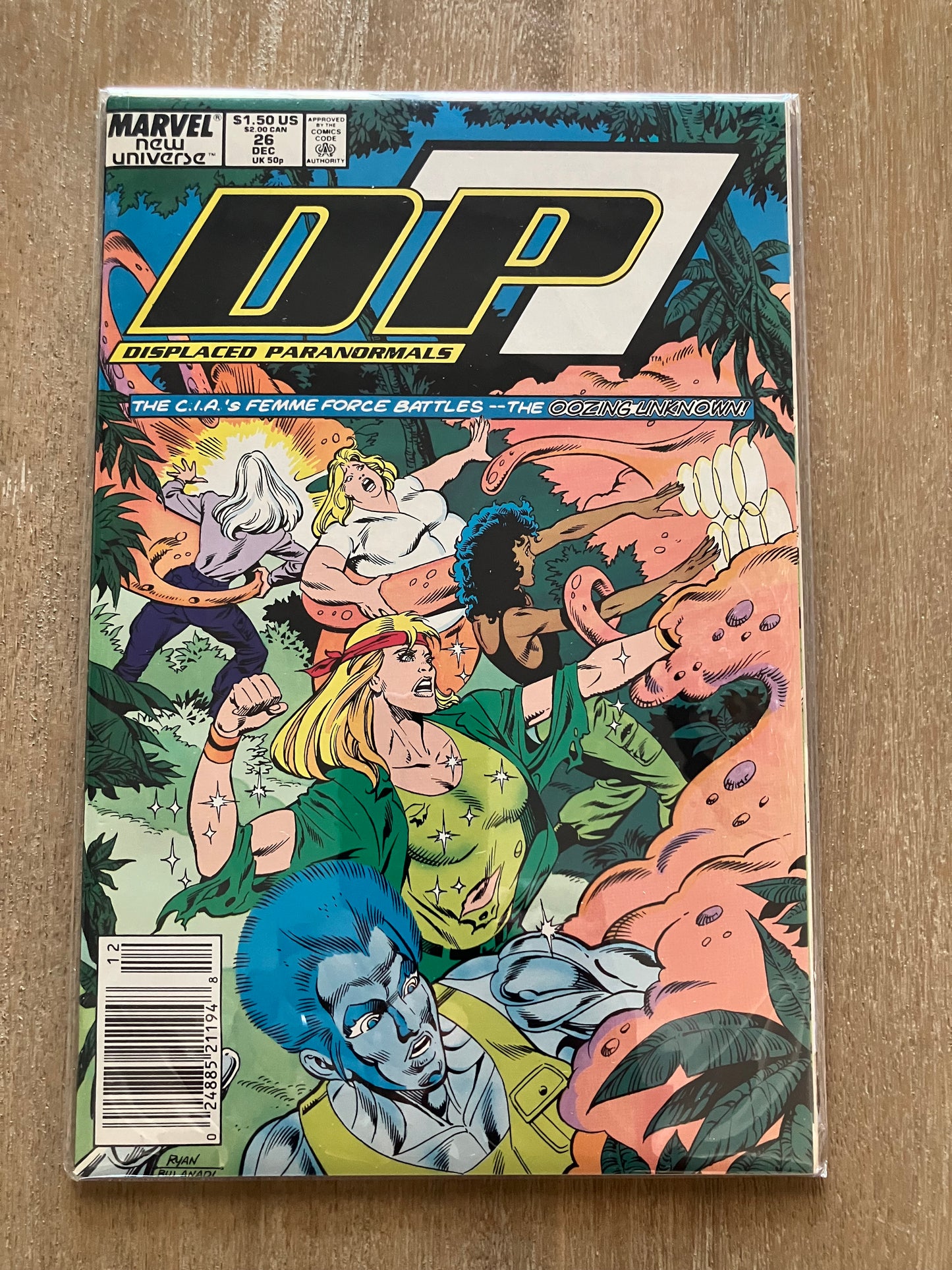 D.P.7 #26 (Volume 1, 1986 - 1989) $1 Comic Book
