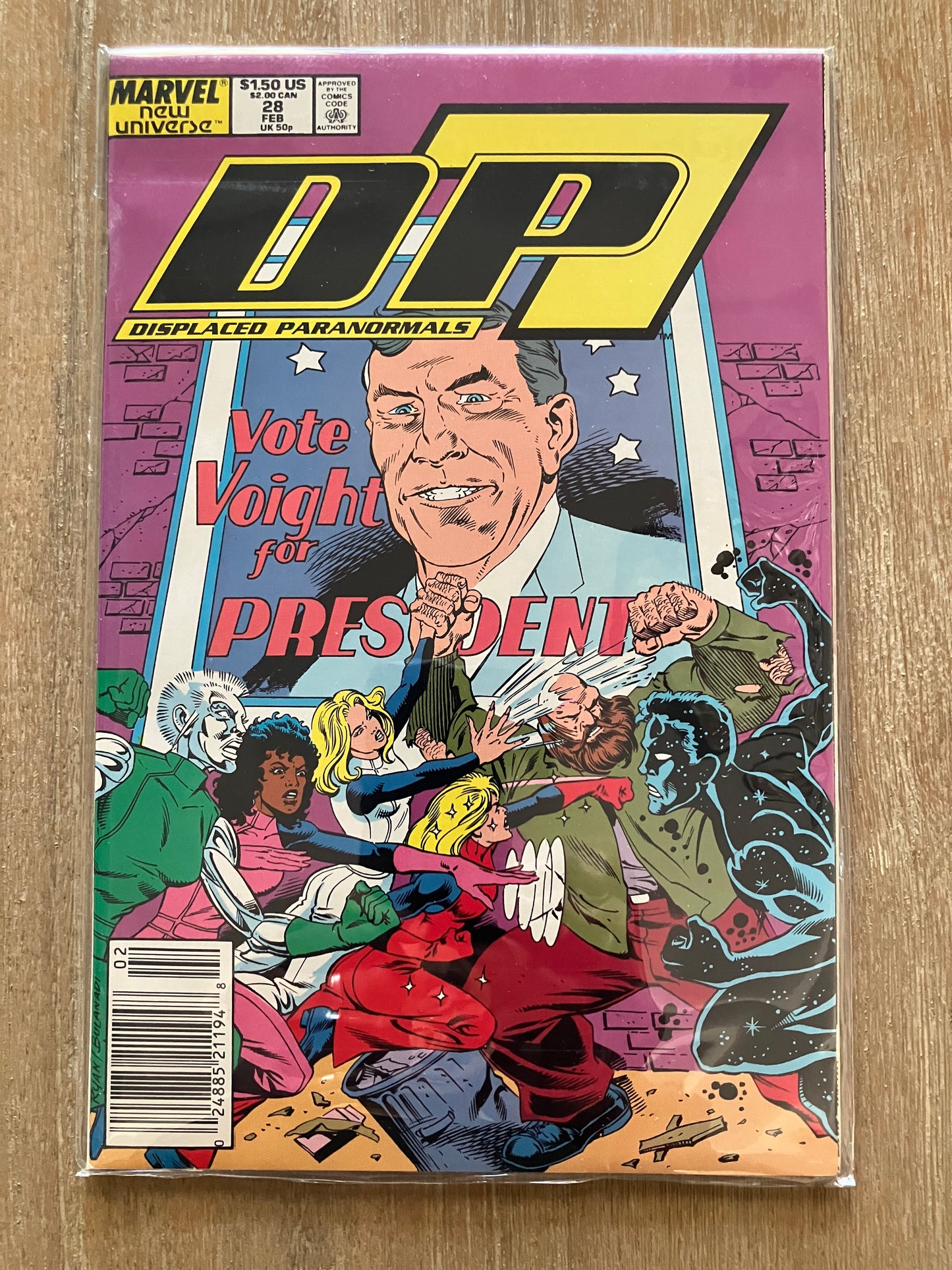 D.P.7 #28 (Volume 1, 1986 - 1989) $1 Comic Book
