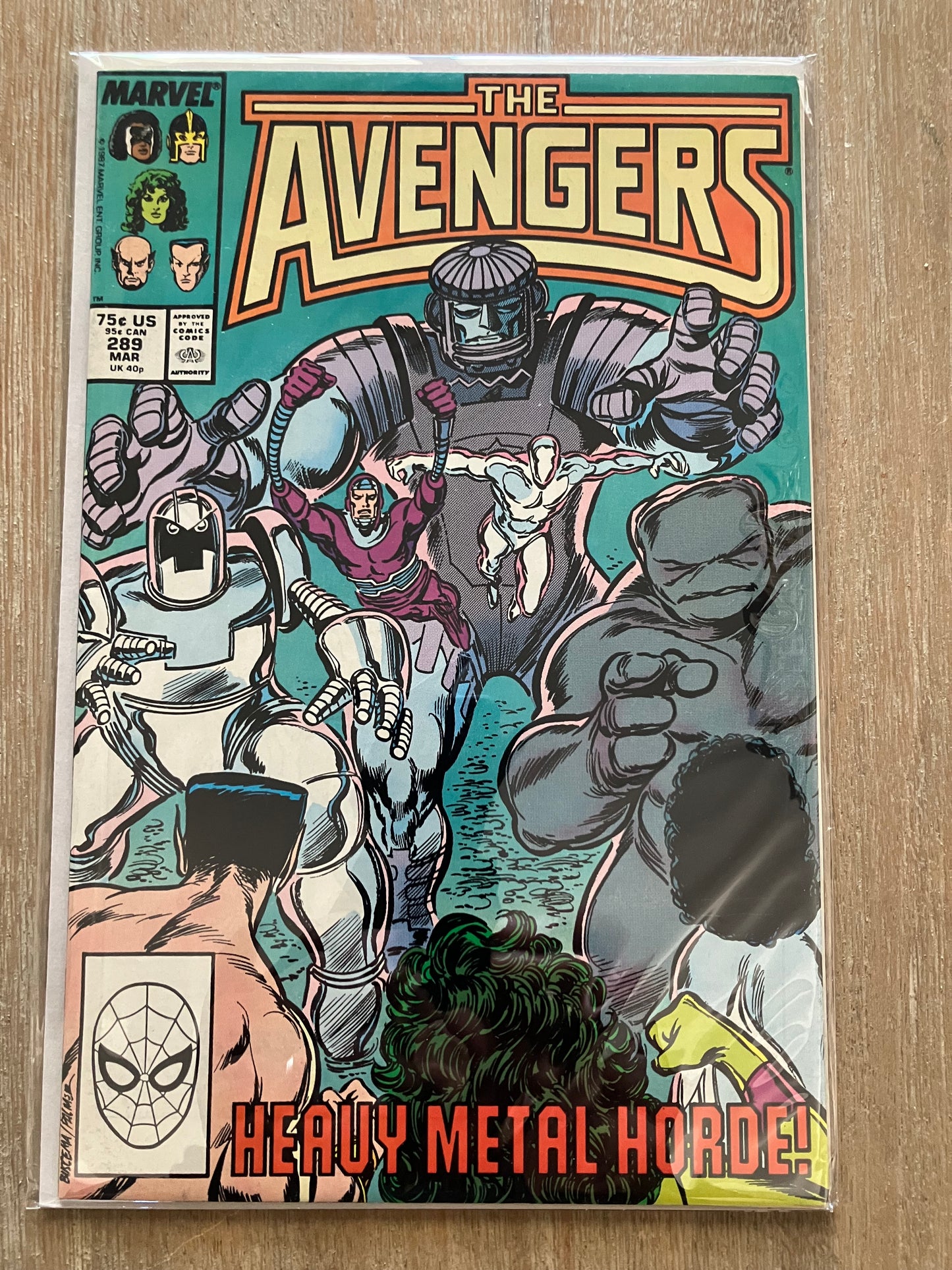 AVENGERS, THE #289 (Volume 1, 1963 - 1996) $1 Comic Book