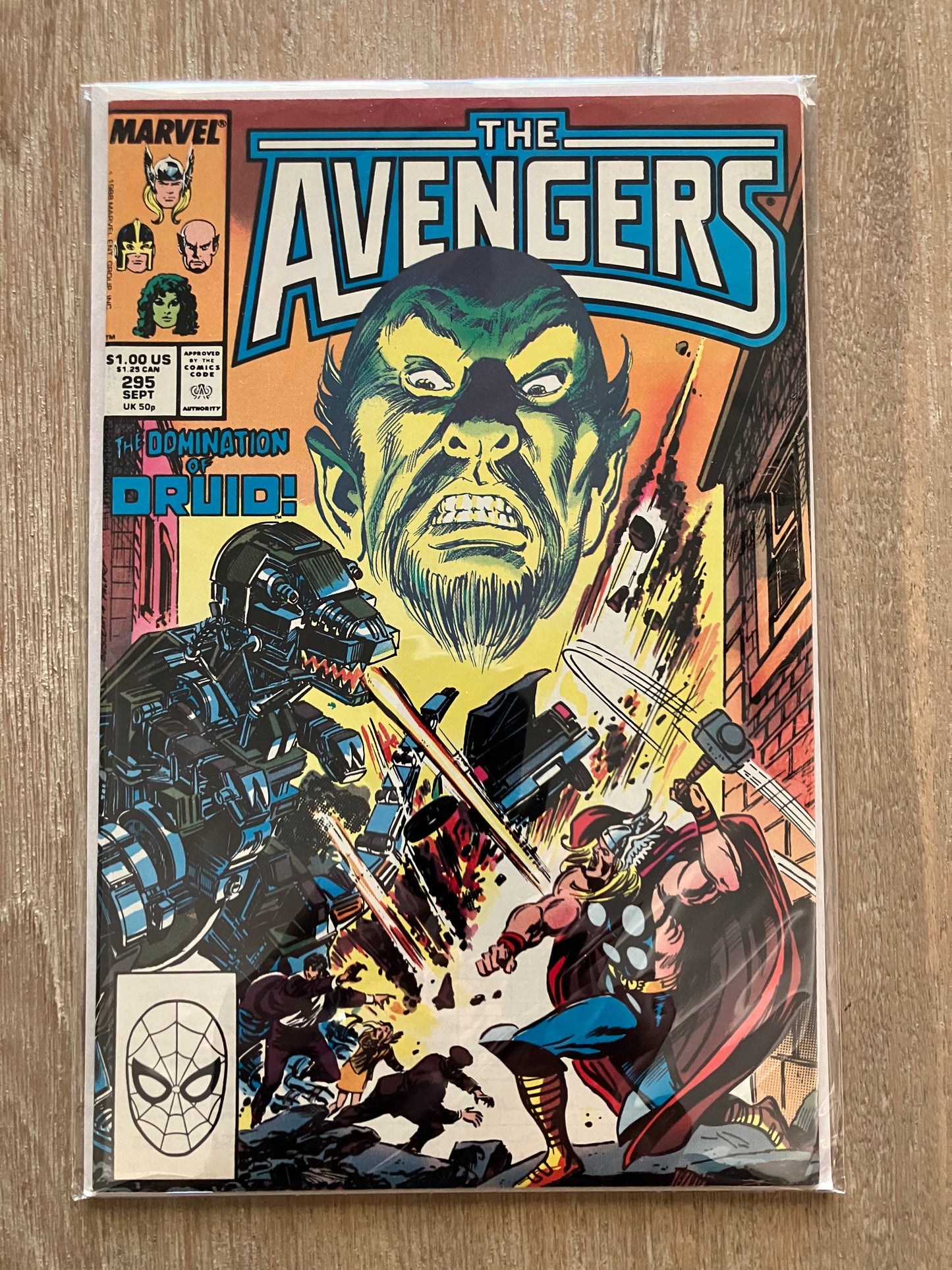 AVENGERS, THE #295 (Volume 1, 1963 - 1996) $1 Comic Book
