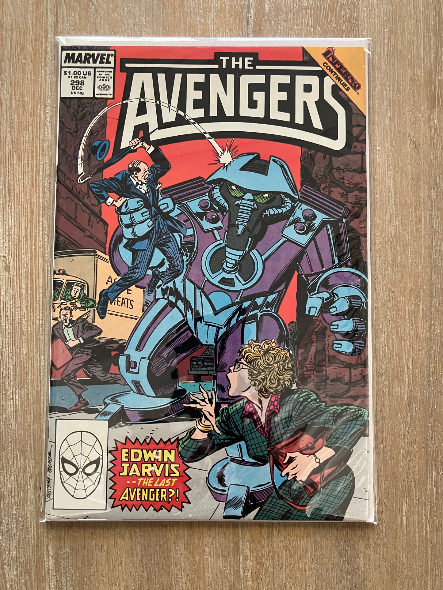 AVENGERS, THE #298 (Volume 1, 1963 - 1996) $1 Comic Book