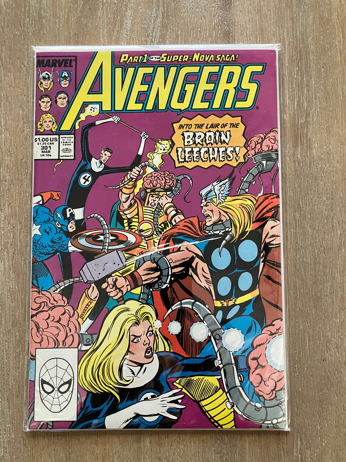 AVENGERS, THE #301 (Volume 1, 1963 - 1996) $1 Comic Book