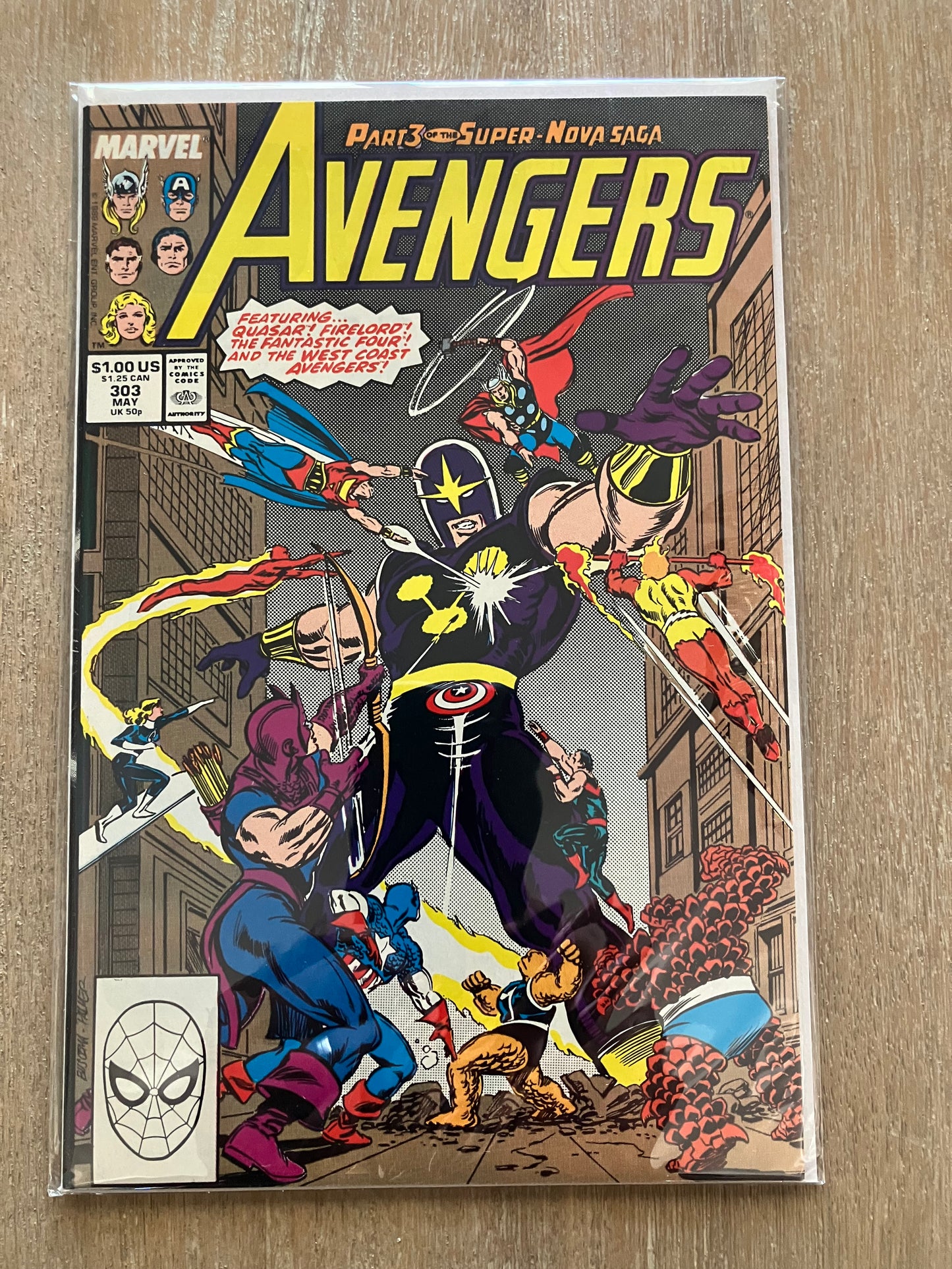 AVENGERS, THE #303 (Volume 1, 1963 - 1996) $1 Comic Book
