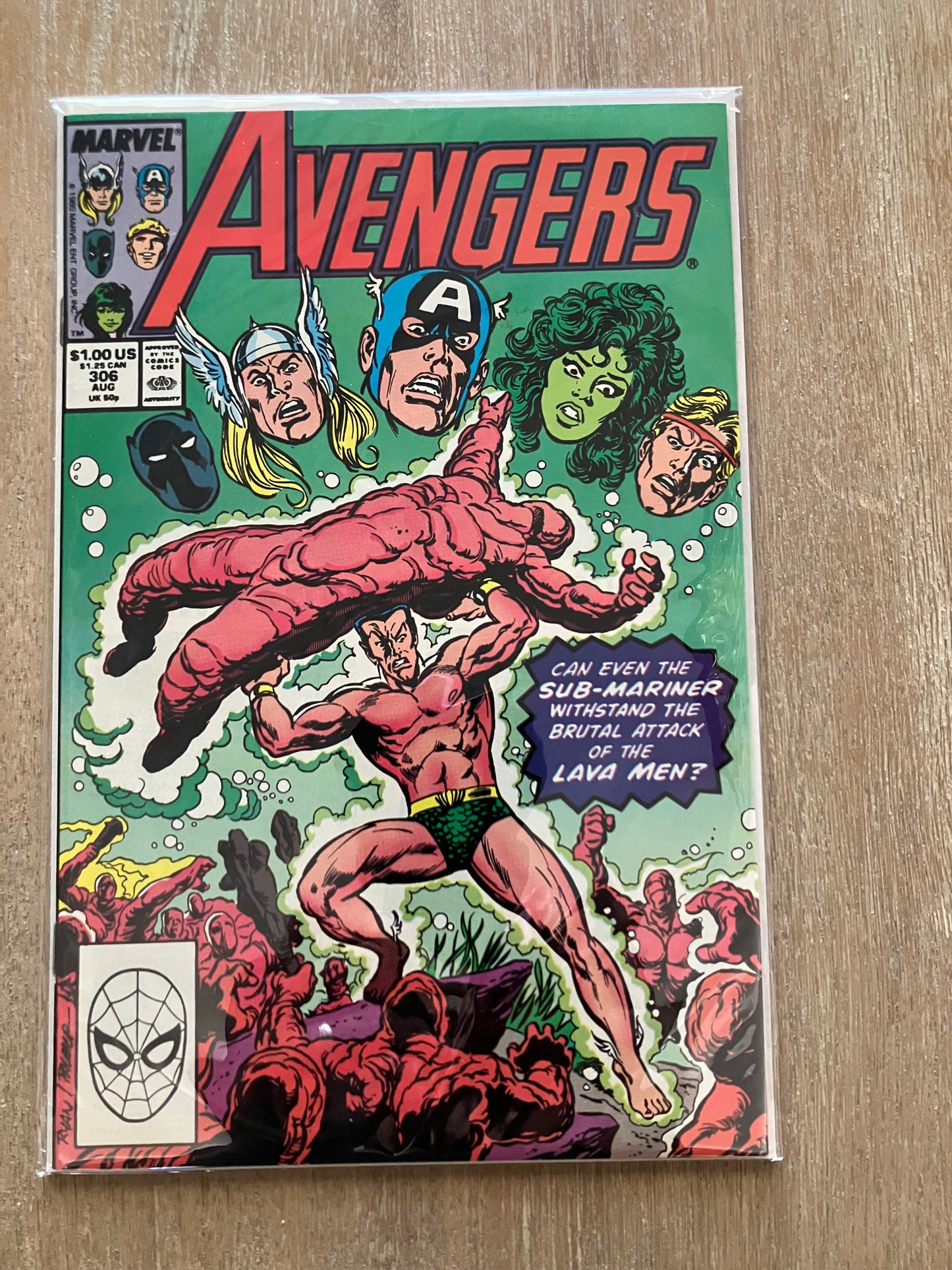 AVENGERS, THE #306 (Volume 1, 1963 - 1996) $1 Comic Book