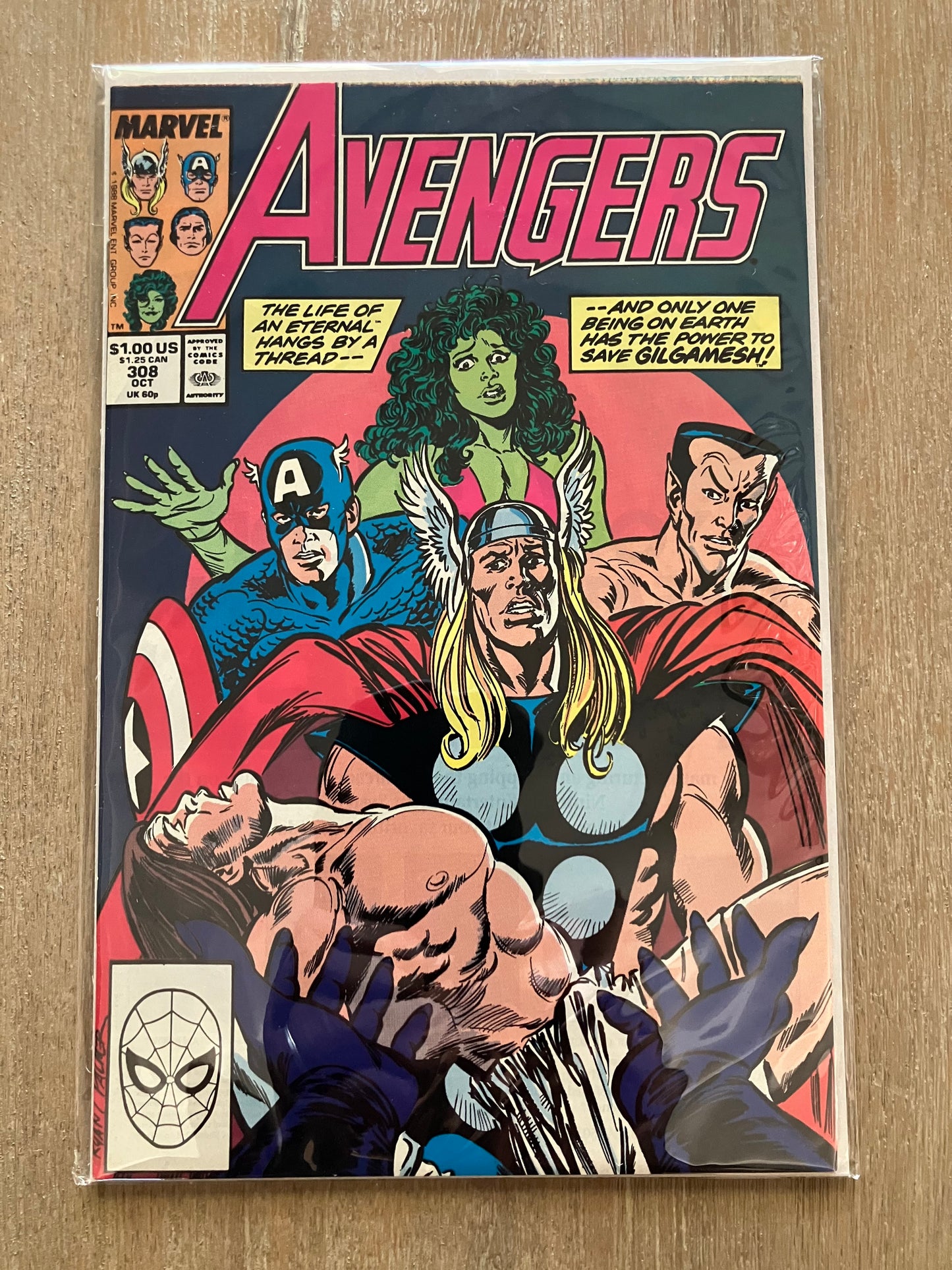 AVENGERS, THE #308 (Volume 1, 1963 - 1996) $1 Comic Book