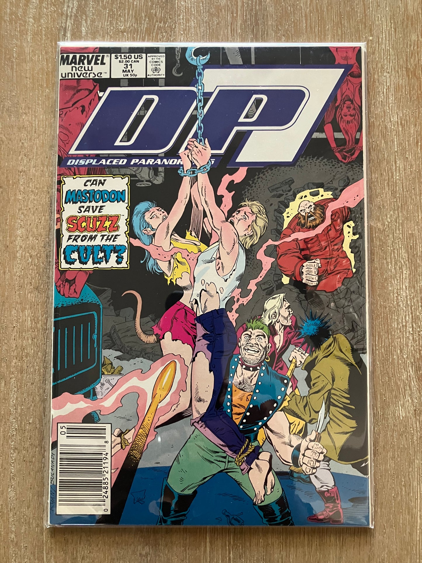 D.P.7 #31 (Volume 1, 1986 - 1989) $1 Comic Book