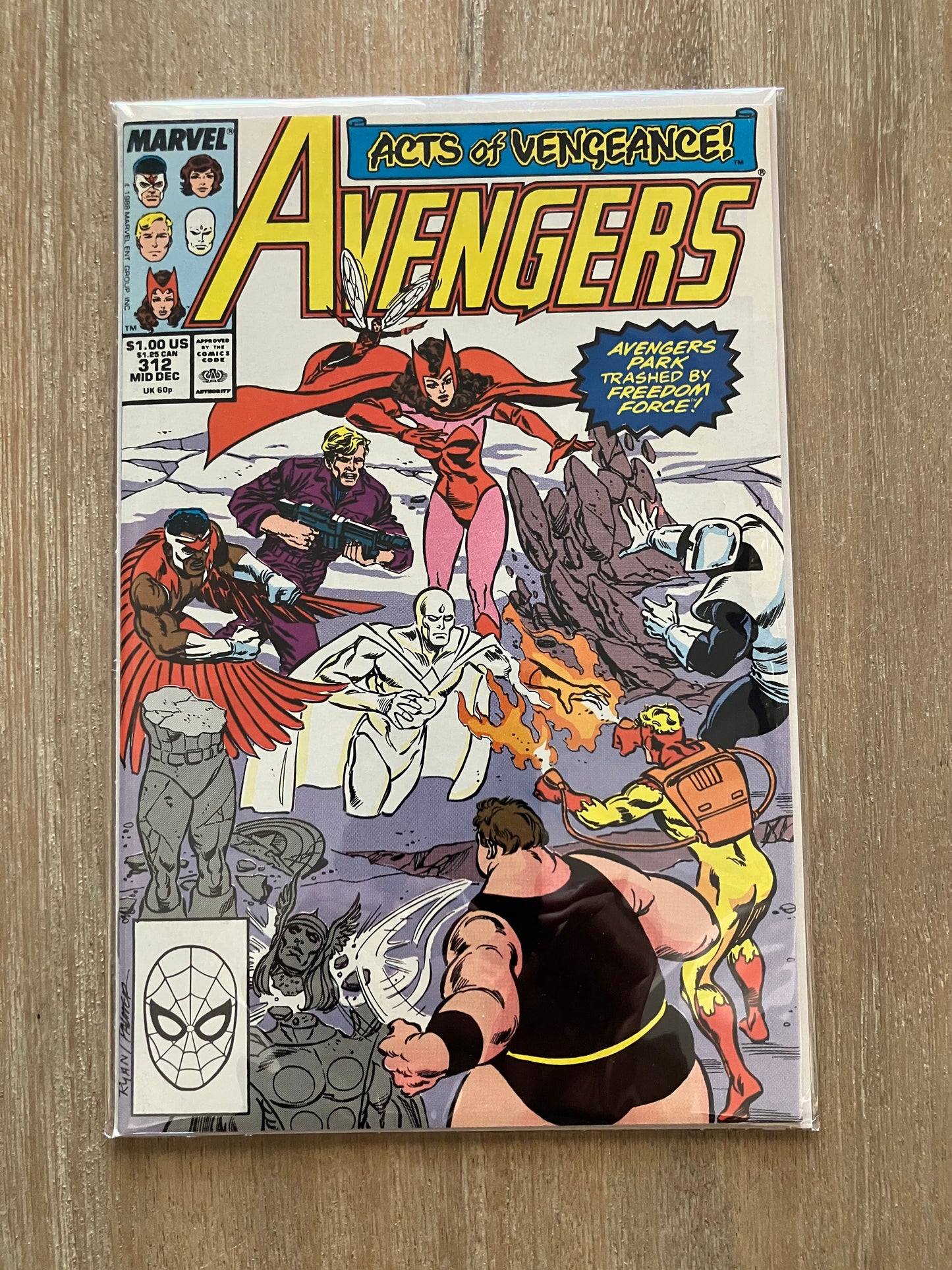 AVENGERS, THE #312 (Volume 1, 1963 - 1996) $1 Comic Book