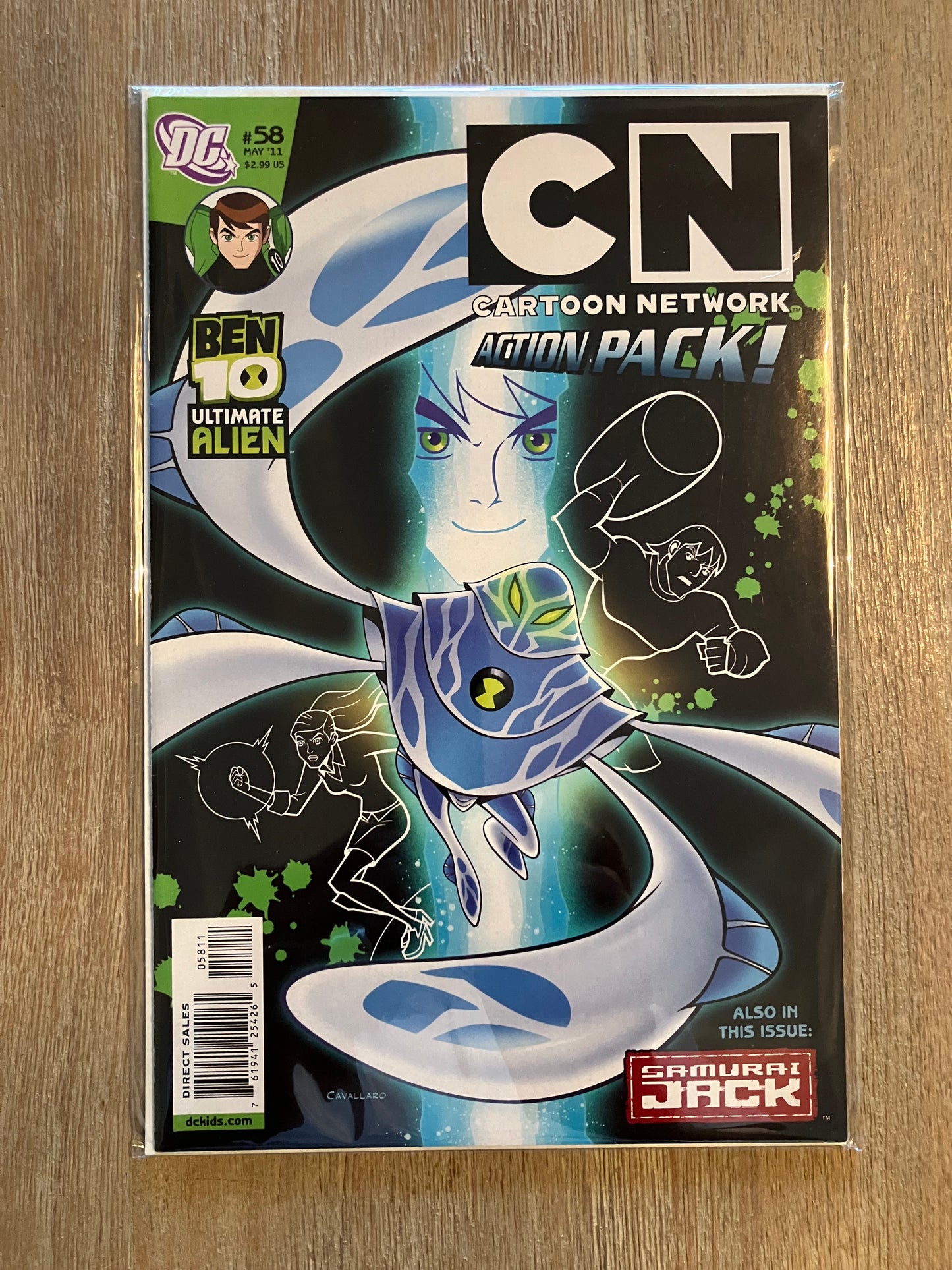 CARTOON NETWORK ACTION PACK #58 (Volume 1, 2006 - 2012) $1 Comic Book