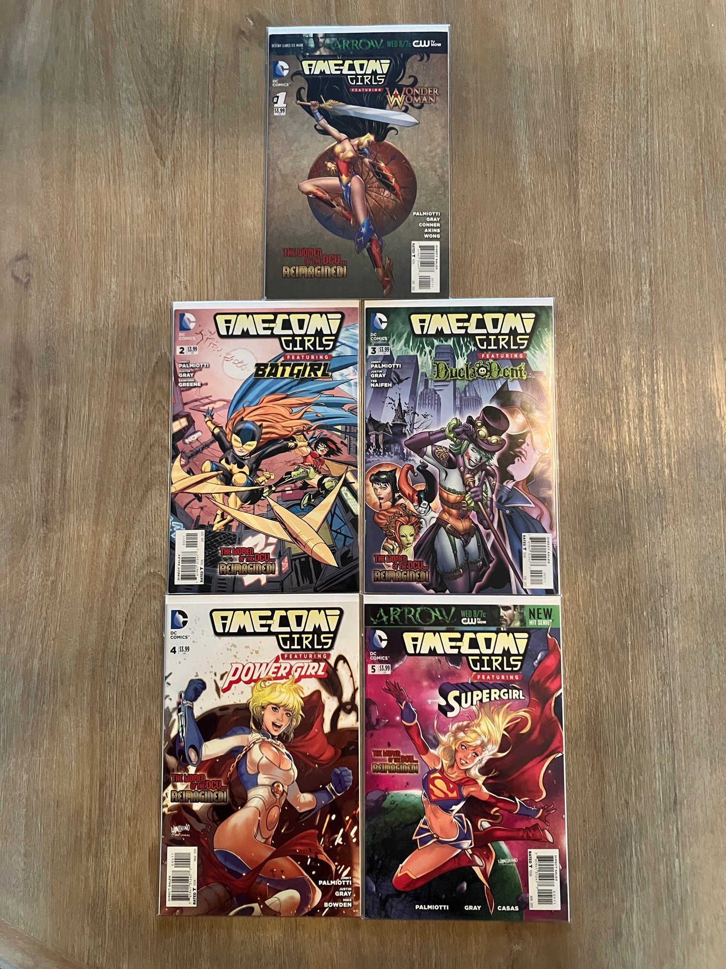 AME-COMI GIRLS SERIES LOT #1 - #5 (Volume 1, 2012 - 2013)