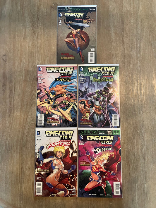 AME-COMI GIRLS SERIES LOT #1 - #5 (Volume 1, 2012 - 2013)