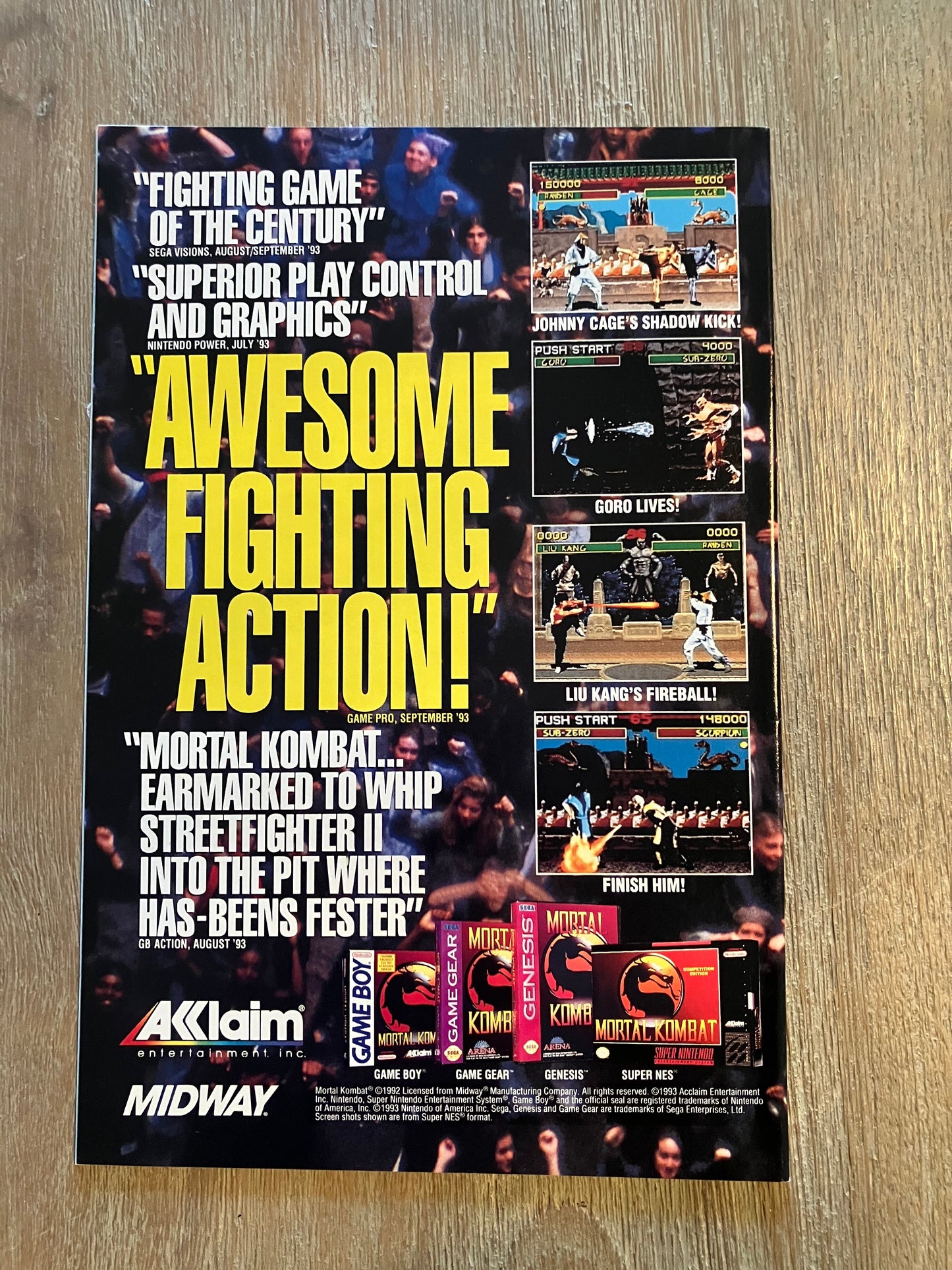 STREET FIGHTER #3 (Malibu, 1993)
