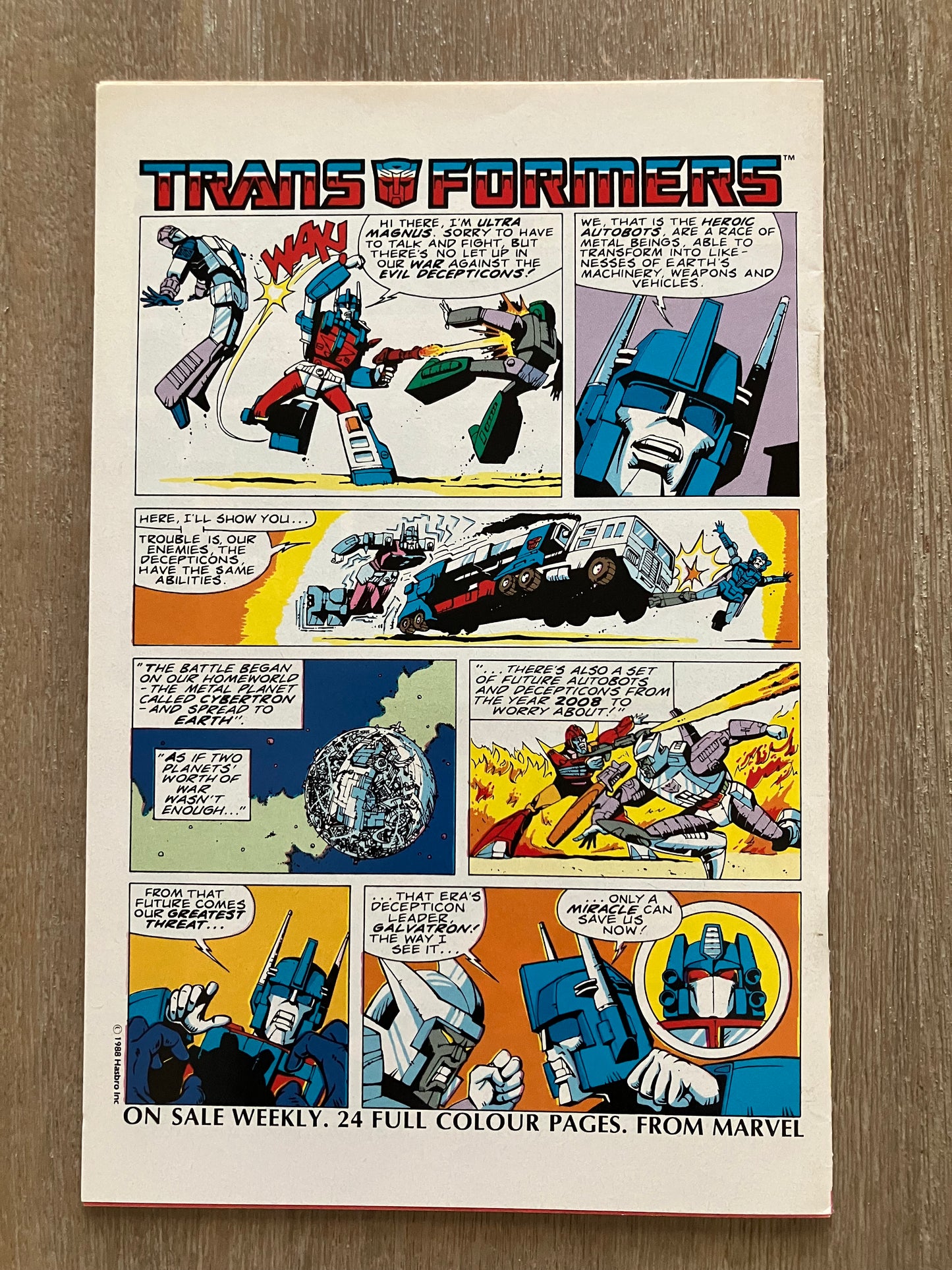 DRAGON'S CLAWS #1 (Volume 1, 1988 - 1989)