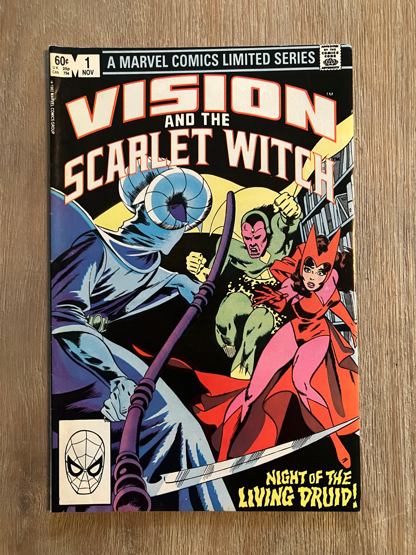 VISION AND THE SCARLET WITCH LIMITED SERIES LOT #1 - 4 (Volume 1, 1982 - 1983)