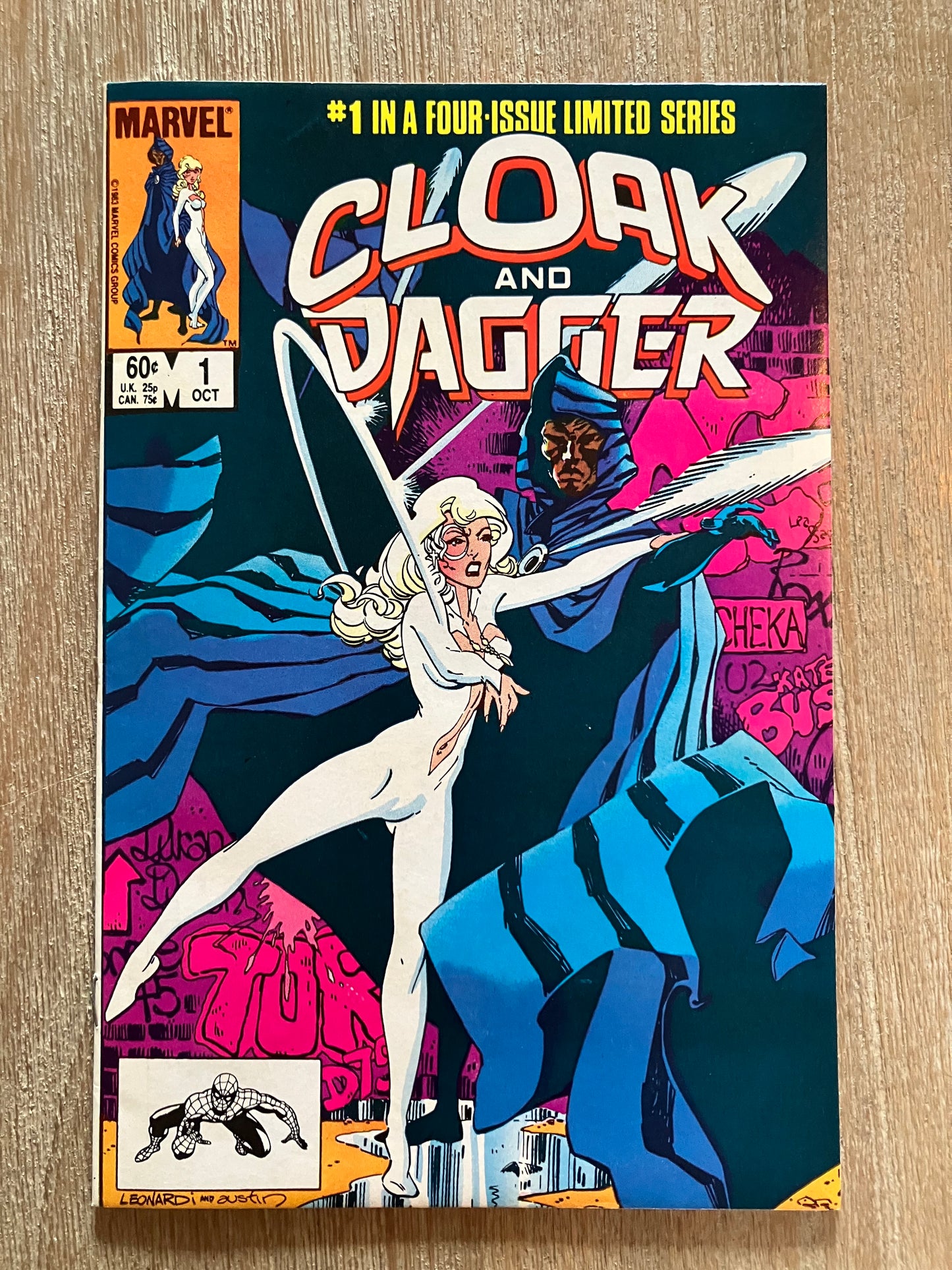 CLOAK AND DAGGER LIMITED SERIES LOT #1 - 4 (Volume 1, 1983 - 1984)