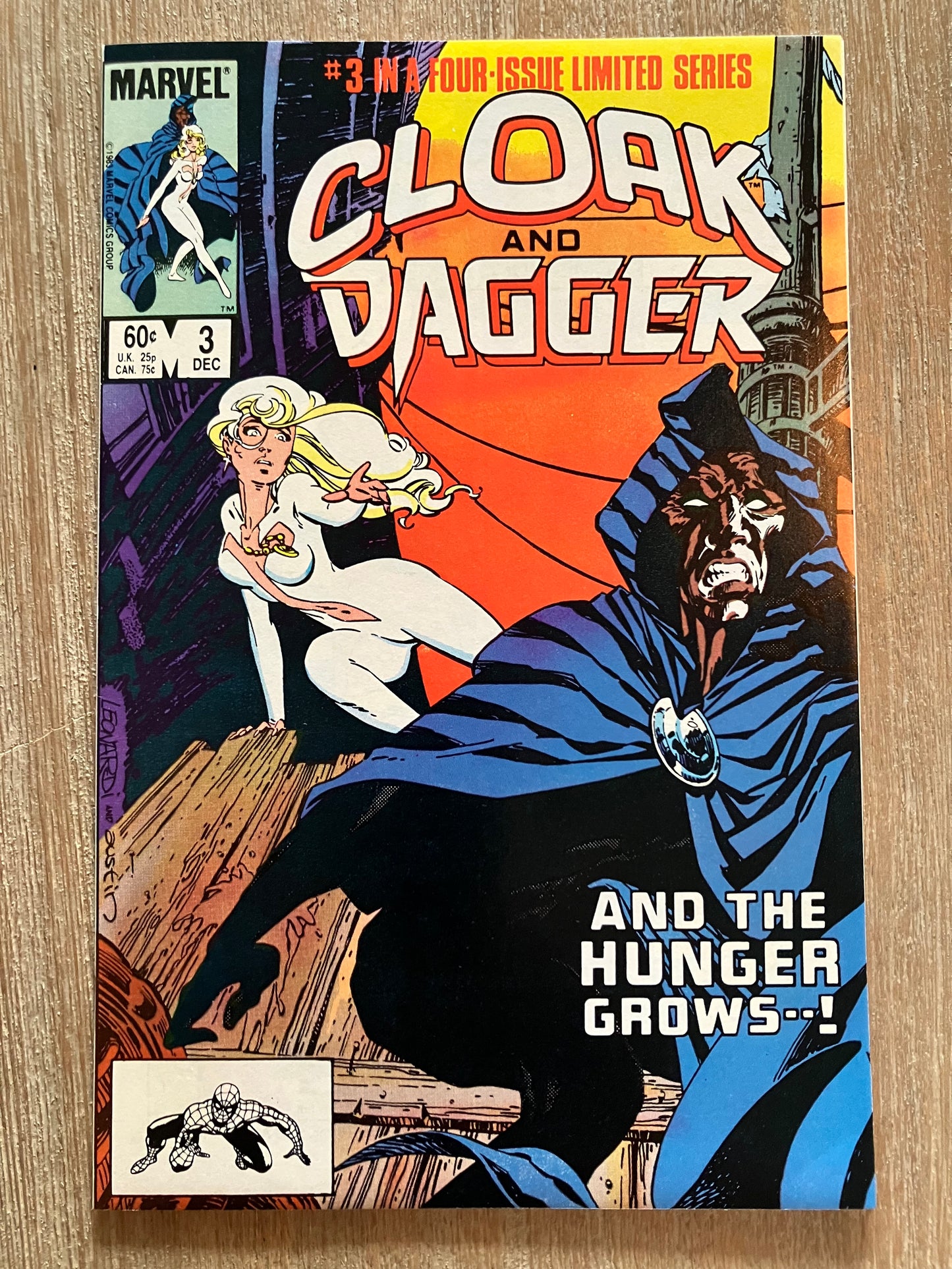 CLOAK AND DAGGER LIMITED SERIES LOT #1 - 4 (Volume 1, 1983 - 1984)