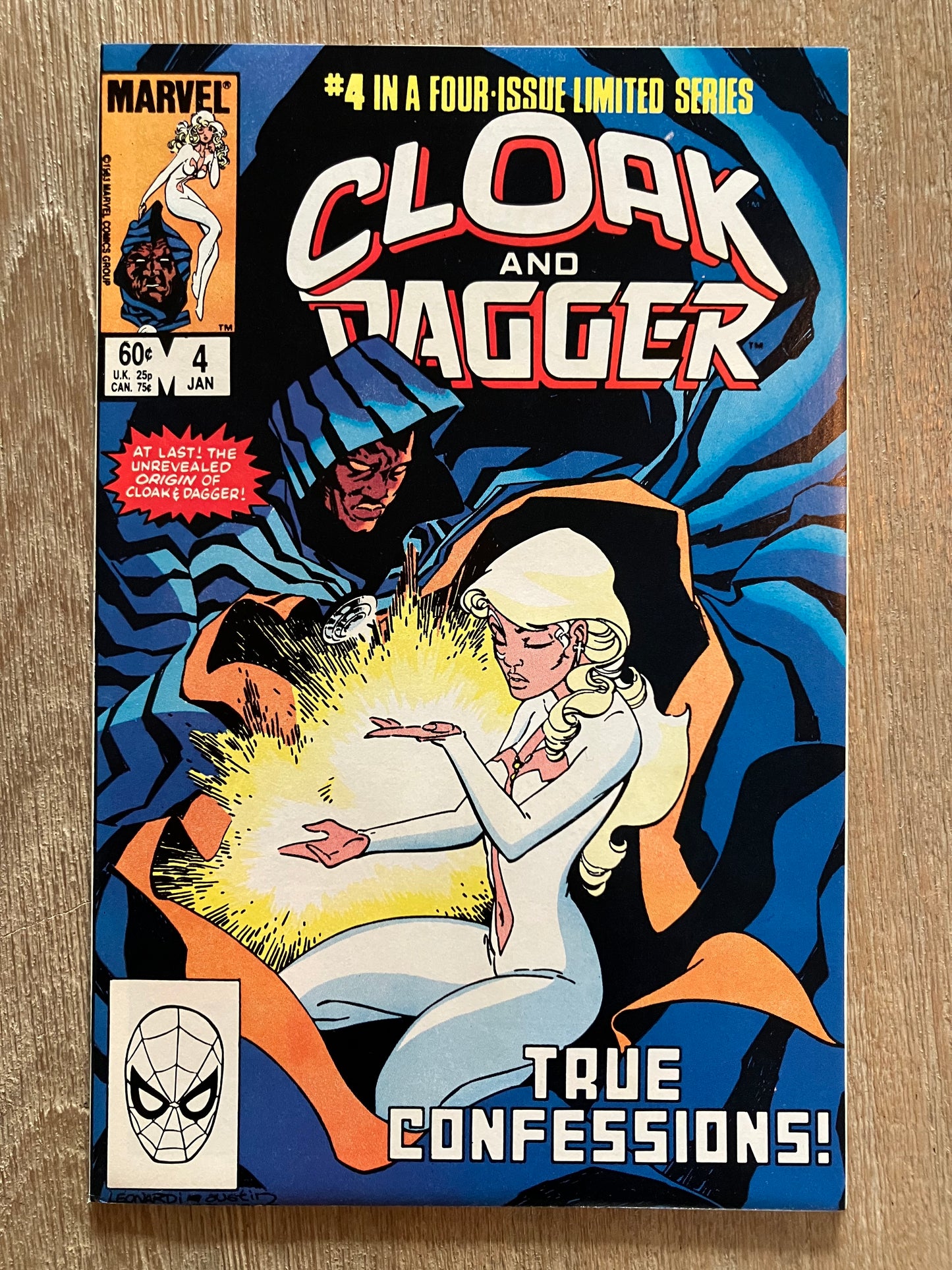 CLOAK AND DAGGER LIMITED SERIES LOT #1 - 4 (Volume 1, 1983 - 1984)