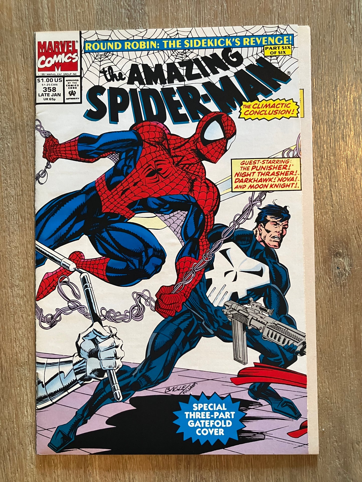 THE AMAZING SPIDER-MAN LOT #353 - 358 (Volume 1, 1963 - 1998)