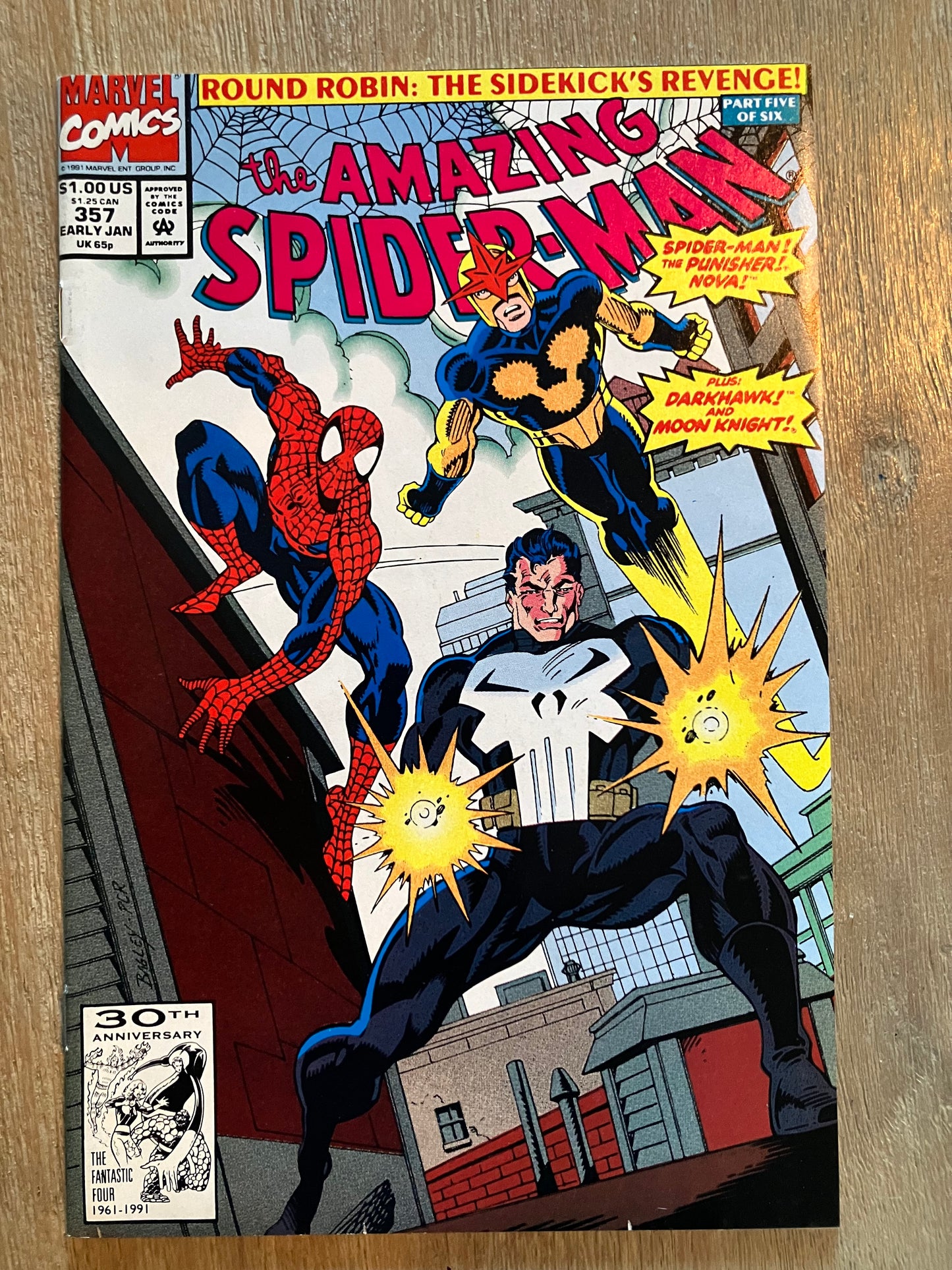 THE AMAZING SPIDER-MAN LOT #353 - 358 (Volume 1, 1963 - 1998)