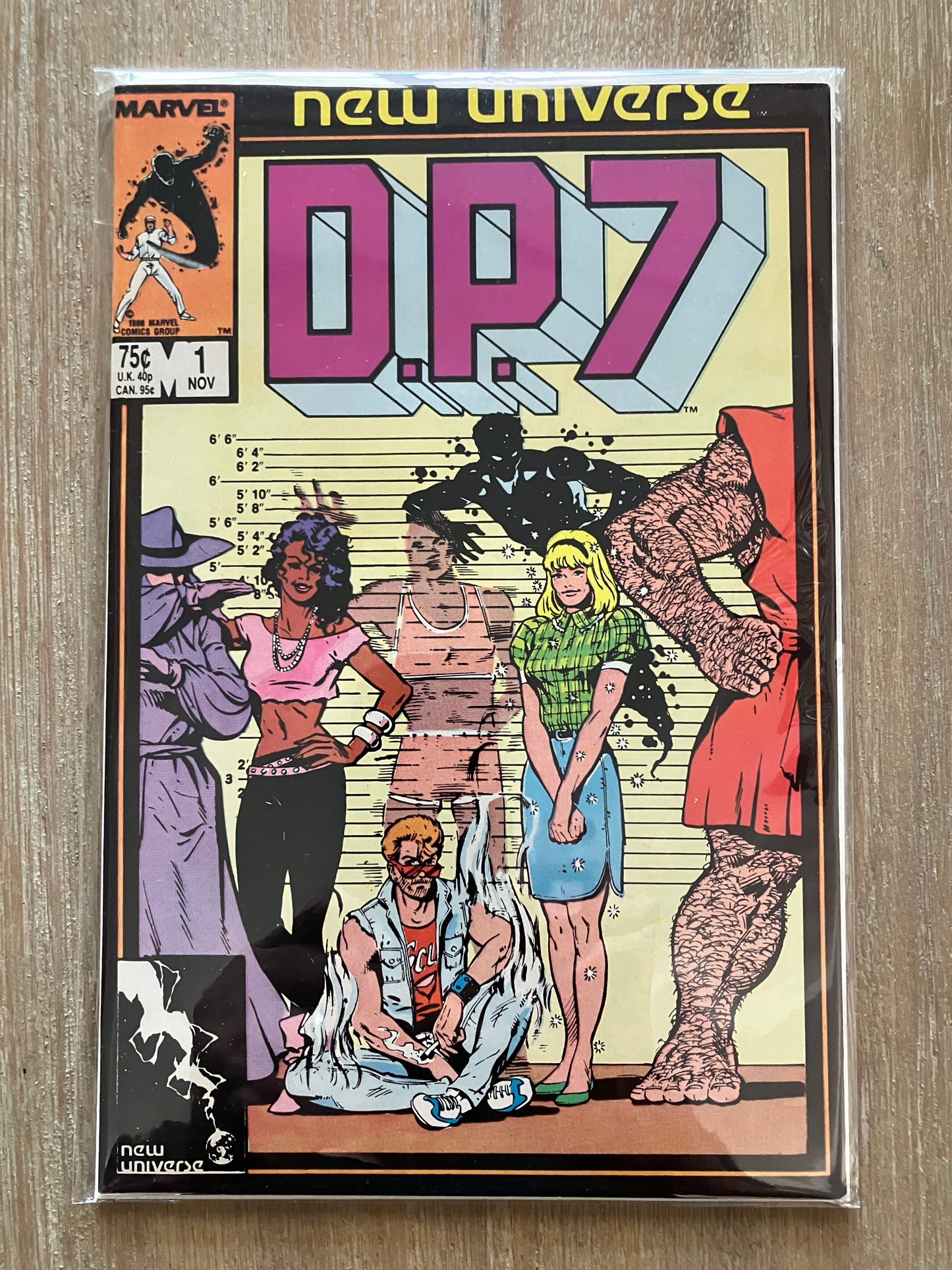 D.P.7 #1 (Volume 1, 1986 - 1989) $1 Comic Book