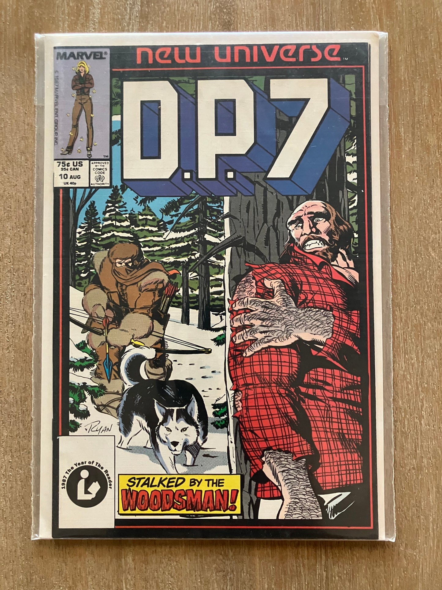 D.P.7 #10 (Volume 1, 1986 - 1989) $1 Comic Book