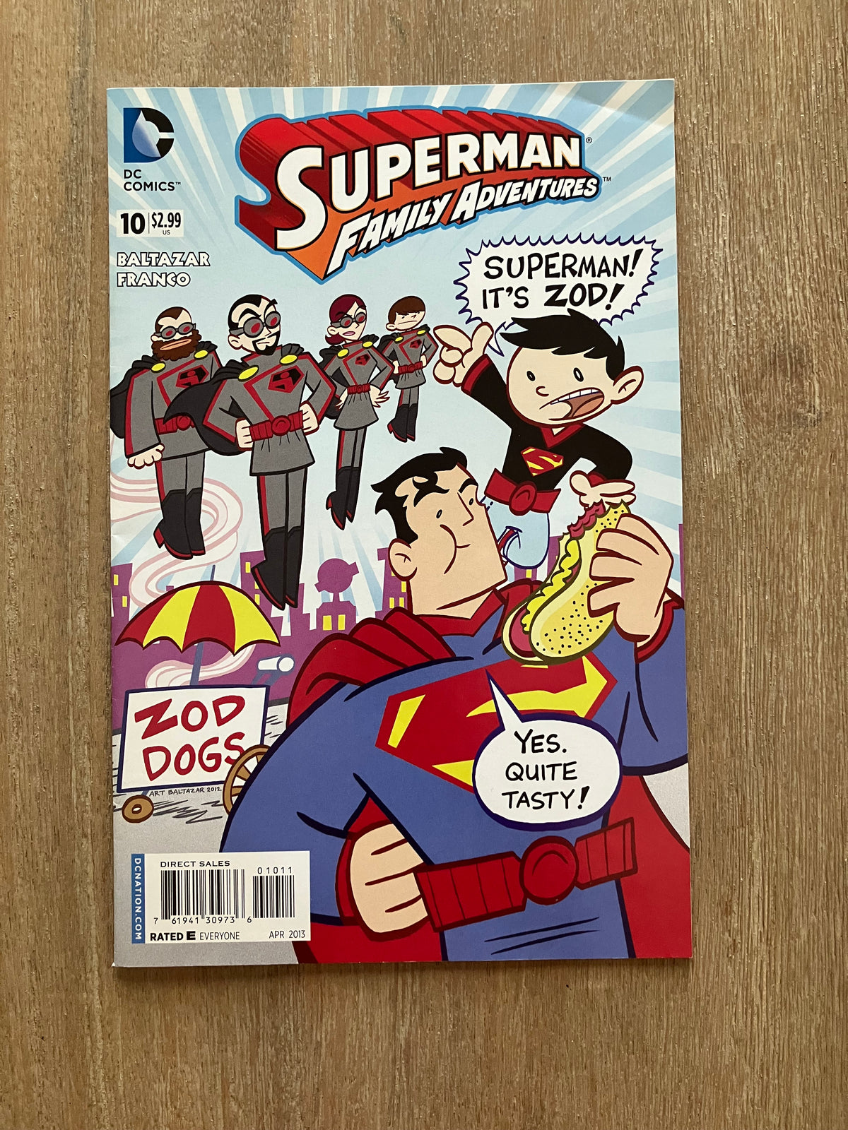SUPERMAN FAMILY ADVENTURES #10 (Volume 1, 2012 - 2013) $1 Comic Book