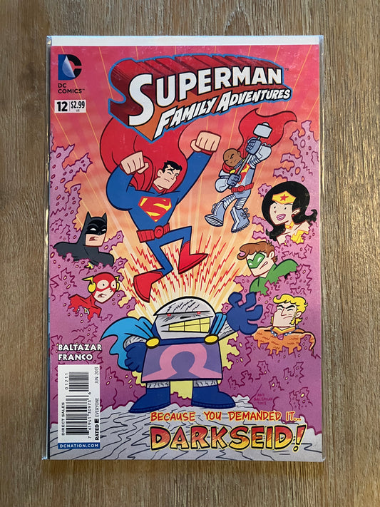 SUPERMAN FAMILY ADVENTURES #12 (Volume 1, 2012 - 2013) $1 Comic Book