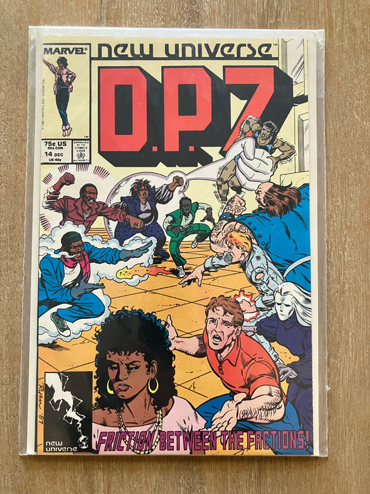 D.P.7 #14 (Volume 1, 1986 - 1989) $1 Comic Book