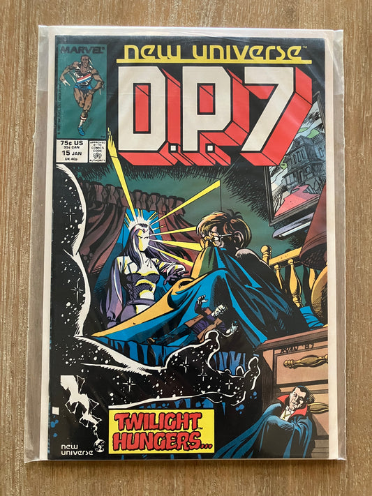 D.P.7 #15 (Volume 1, 1986 - 1989) $1 Comic Book