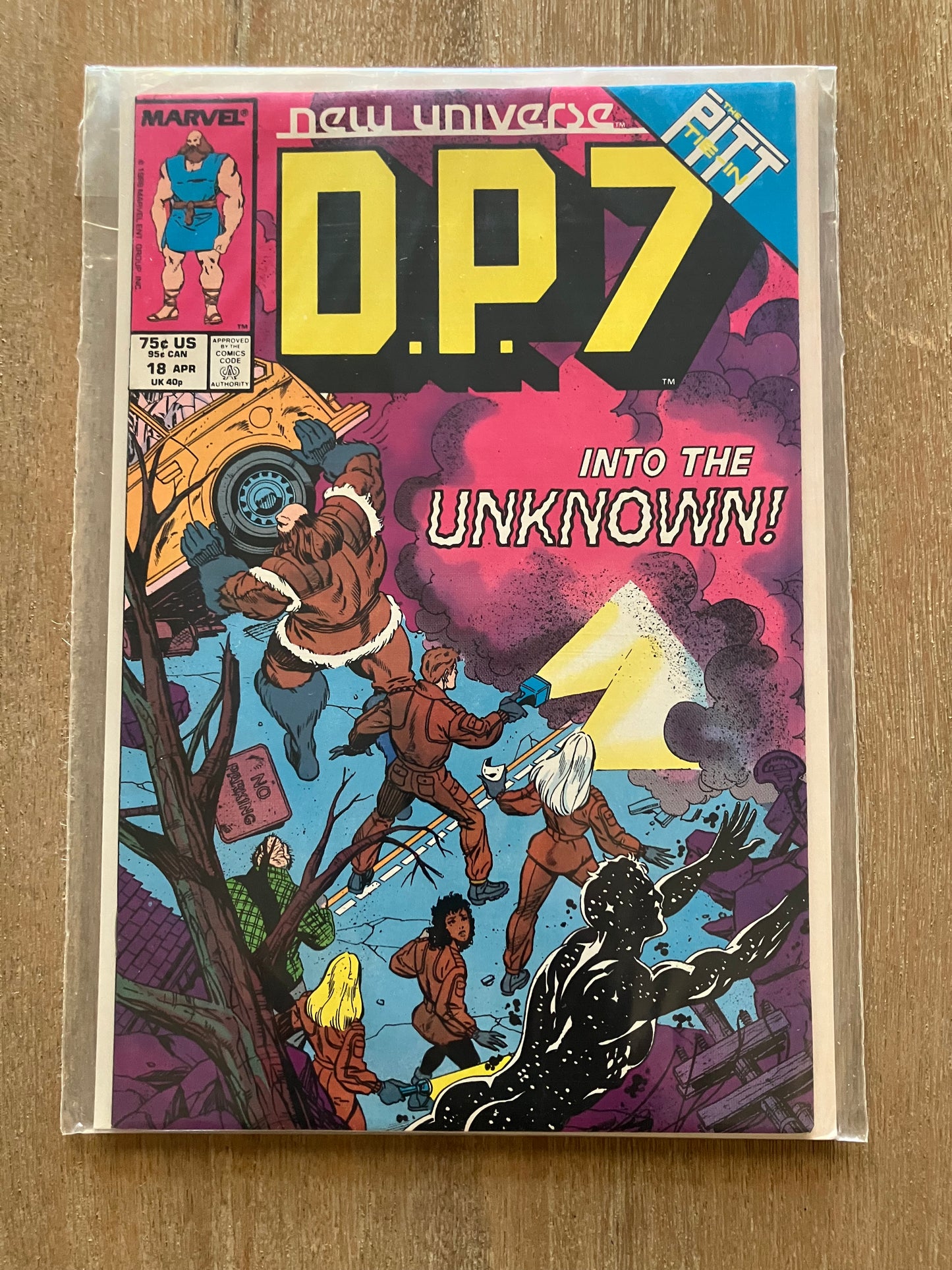 D.P.7 #18 (Volume 1, 1986 - 1989) $1 Comic Book