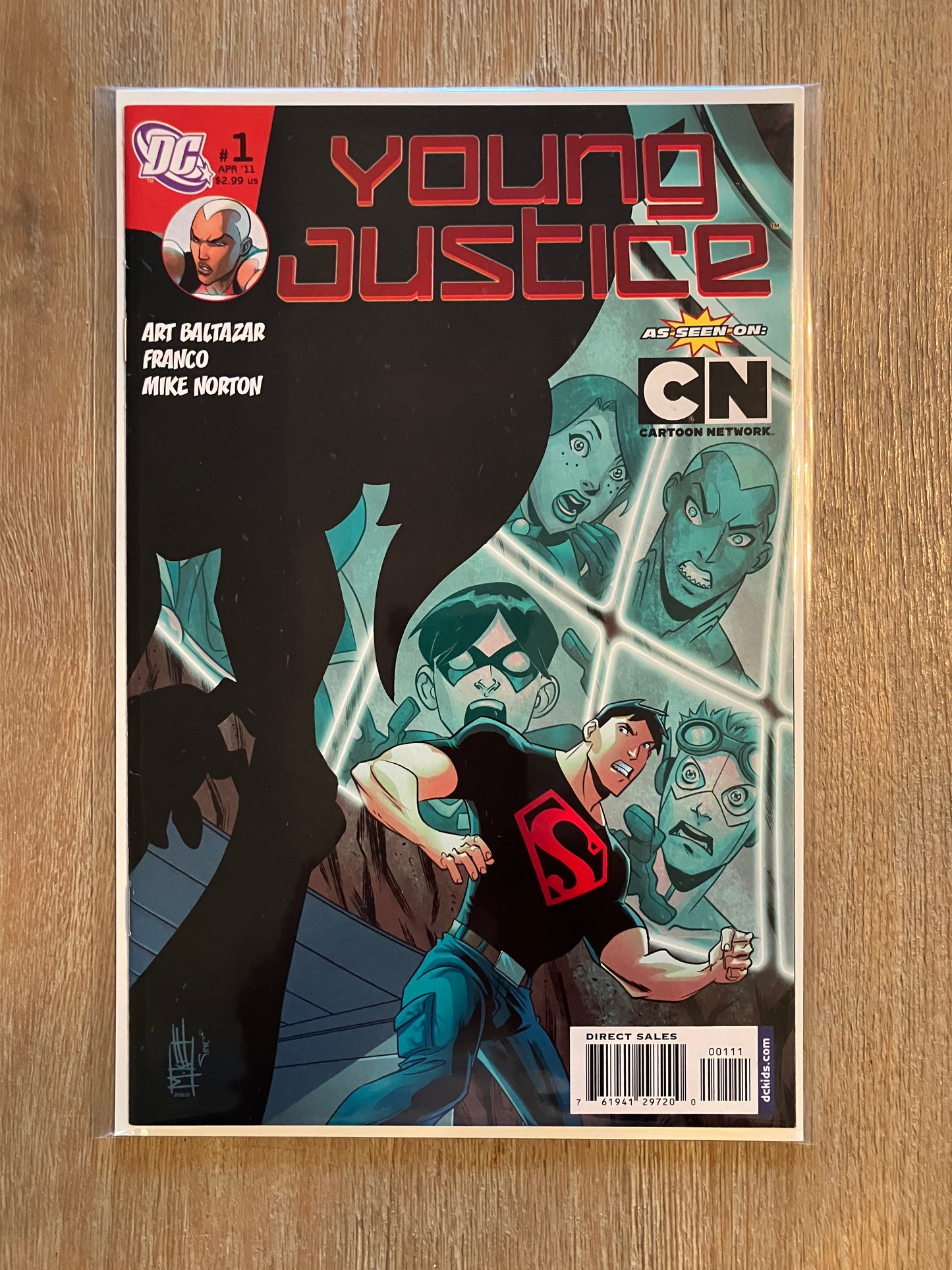 YOUNG JUSTICE #1 (Volume 1, 2011 - 2013) $1 Comic Book