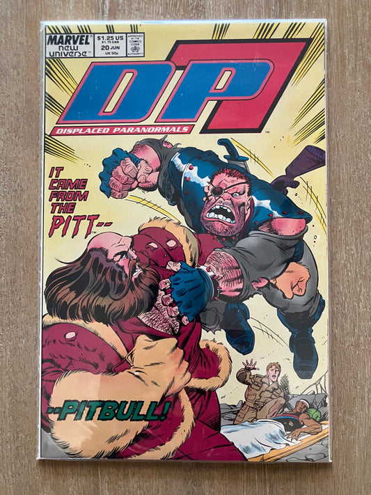 D.P.7 #20 (Volume 1, 1986 - 1989) $1 Comic Book
