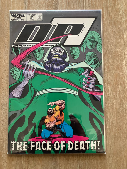 D.P.7 #24 (Volume 1, 1986 - 1989) $1 Comic Book