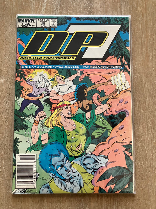 D.P.7 #26 (Volume 1, 1986 - 1989) $1 Comic Book