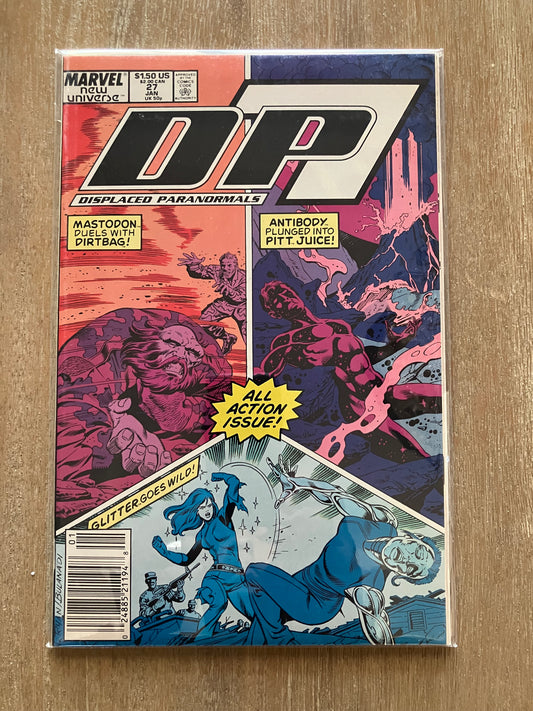 D.P.7 #27 (Volume 1, 1986 - 1989) $1 Comic Book