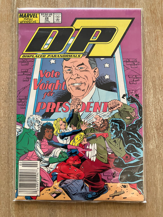 D.P.7 #28 (Volume 1, 1986 - 1989) $1 Comic Book