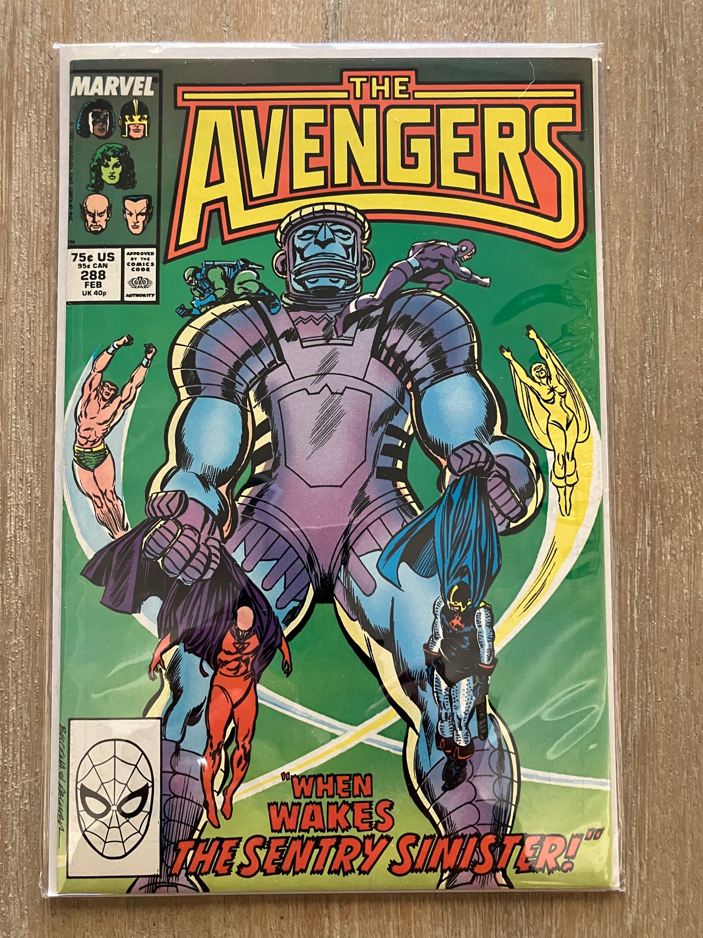 AVENGERS, THE #288 (Volume 1, 1963 - 1996) $1 Comic Book