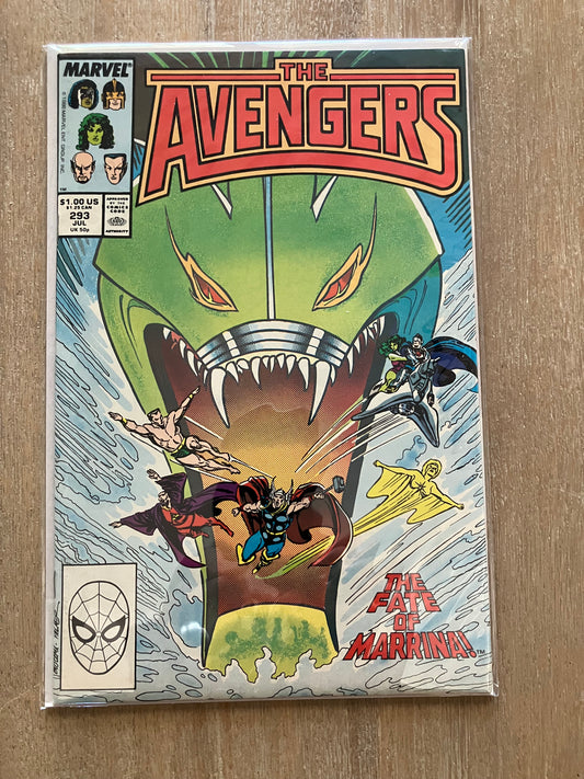 AVENGERS, THE #293 (Volume 1, 1963 - 1996) $1 Comic Book