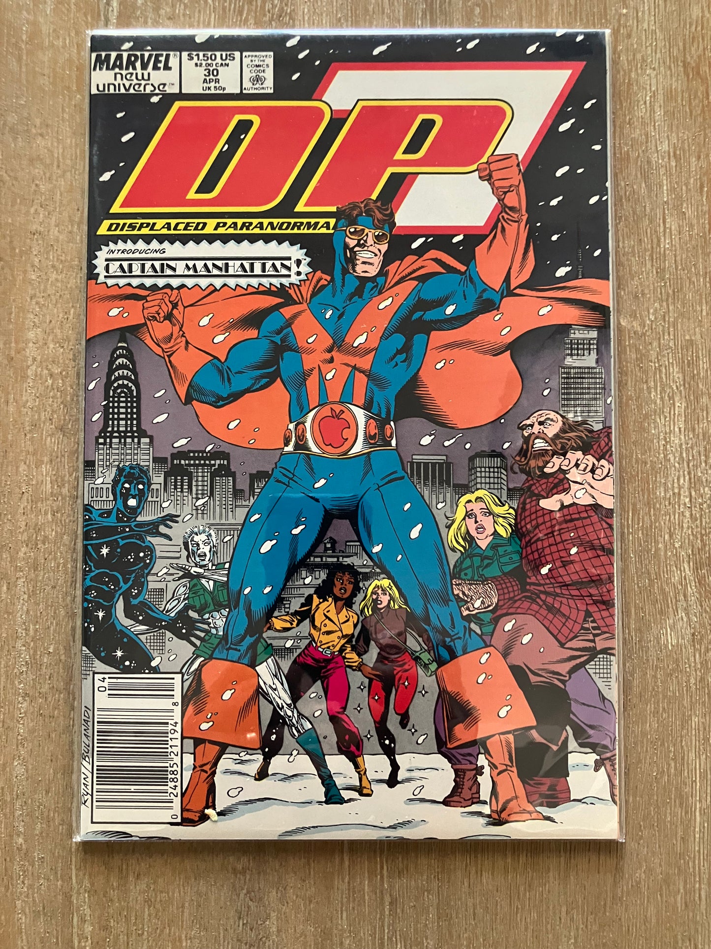 D.P.7 #30 (Volume 1, 1986 - 1989) $1 Comic Book