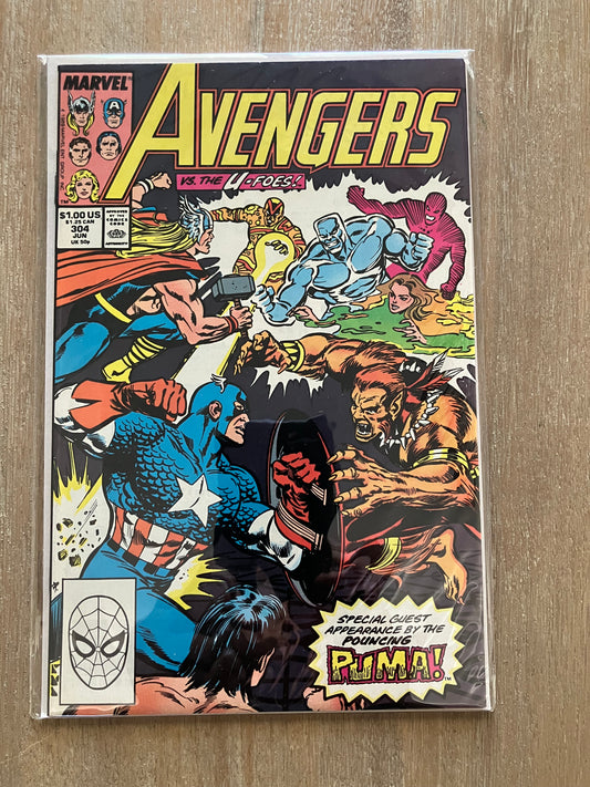 AVENGERS, THE #304 (Volume 1, 1963 - 1996) $1 Comic Book