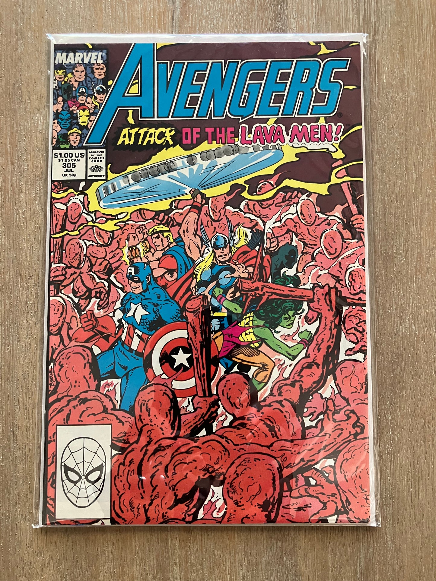 AVENGERS, THE #305 (Volume 1, 1963 - 1996) $1 Comic Book