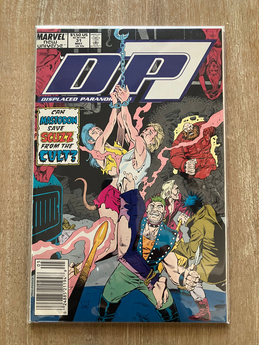 D.P.7 #31 (Volume 1, 1986 - 1989) $1 Comic Book