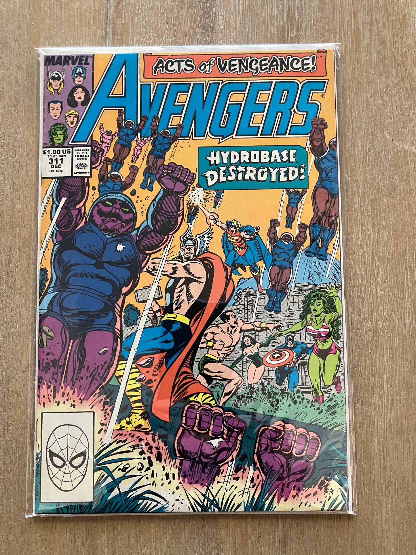 AVENGERS, THE #311 (Volume 1, 1963 - 1996) $1 Comic Book