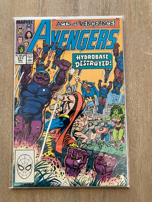 AVENGERS, THE #311 (Volume 1, 1963 - 1996) $1 Comic Book