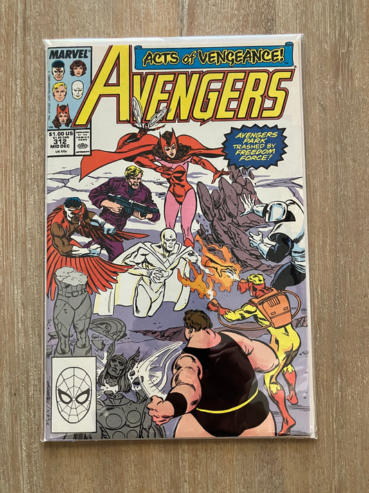 AVENGERS, THE #312 (Volume 1, 1963 - 1996) $1 Comic Book