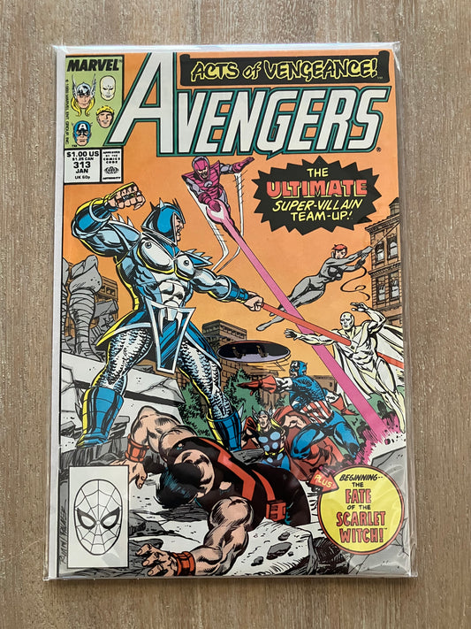 AVENGERS, THE #313 (Volume 1, 1963 - 1996) $1 Comic Book