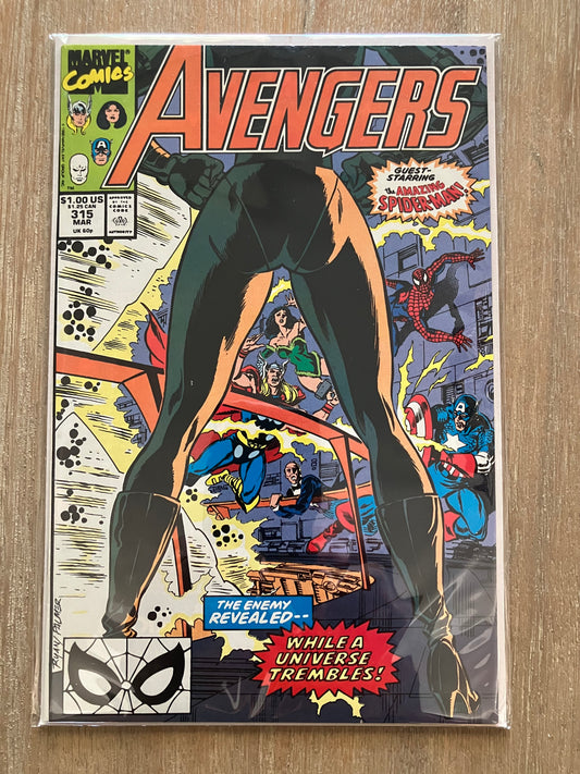 AVENGERS, THE #315 (Volume 1, 1963 - 1996) $1 Comic Book